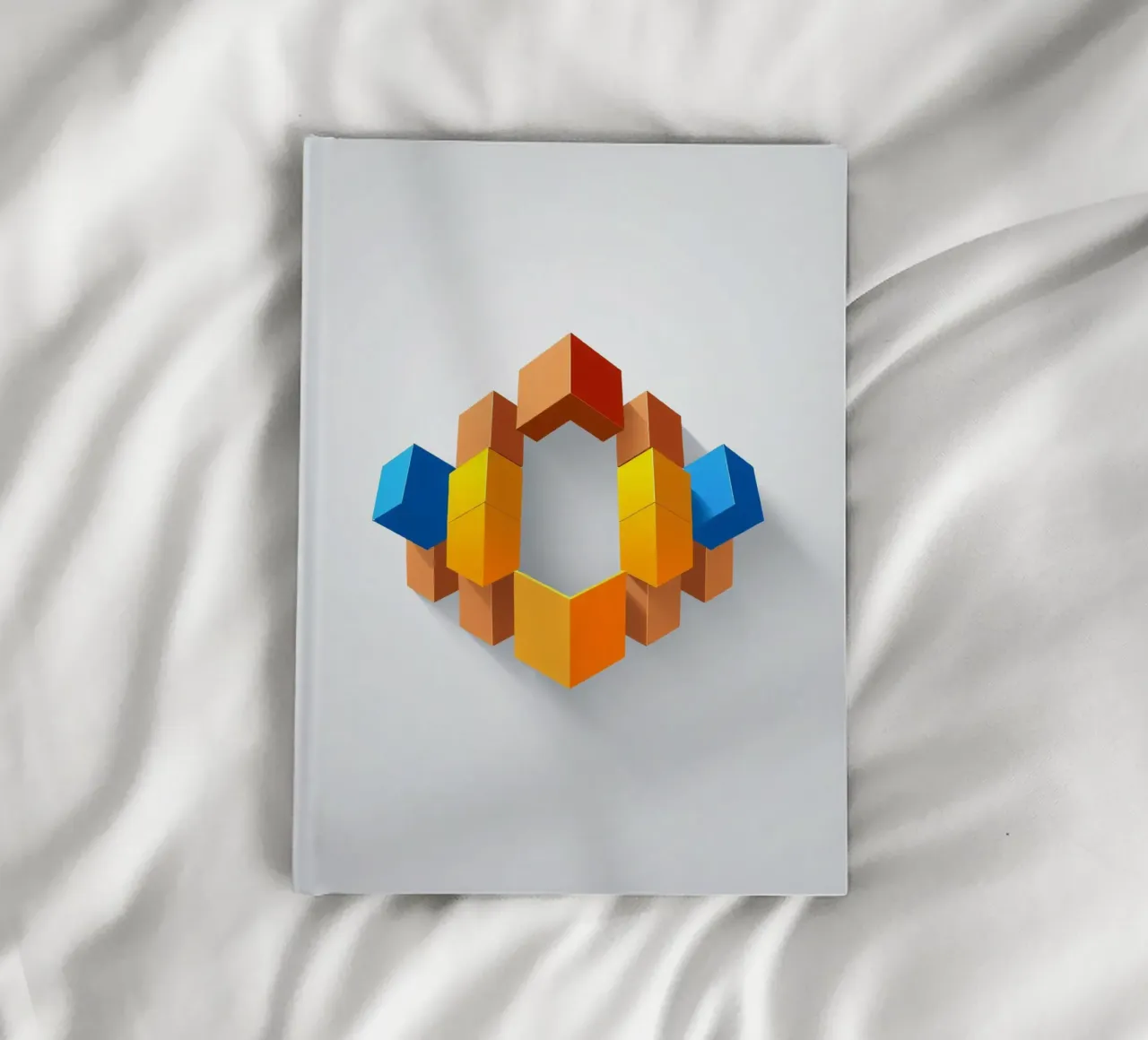 Forme geometriche colorate disposte in un motivo creativo diario da DesignDoodle