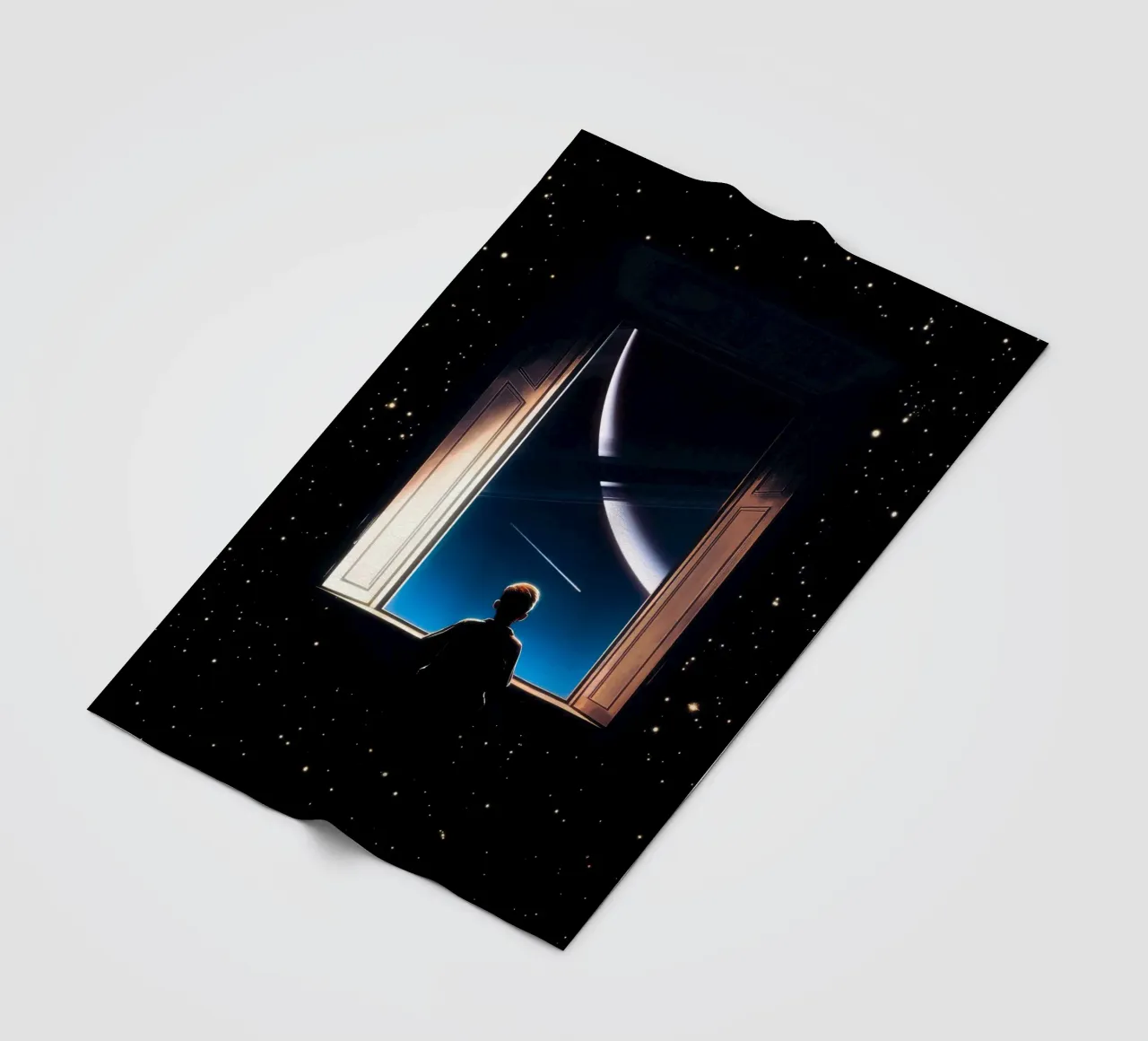 Cosmic Wonder fleece blanket by Taudalpoi