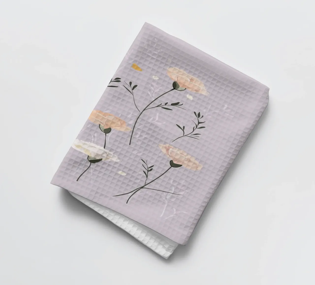 Pastel Carnations canovaccio da cucina da treechild