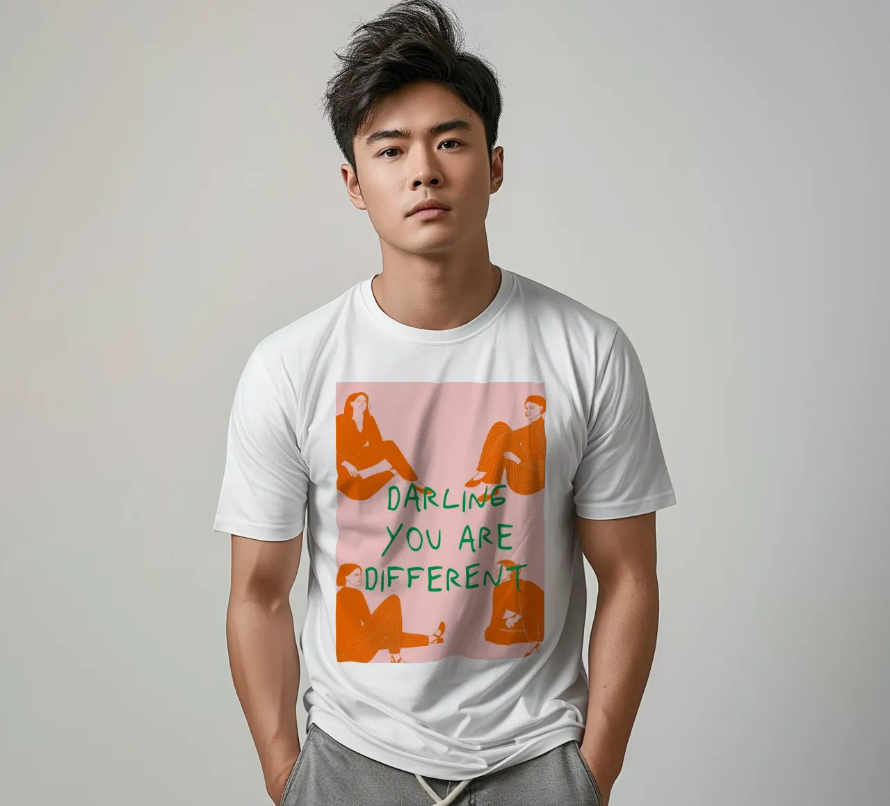 Darling You Are Different t-shirt da treechild