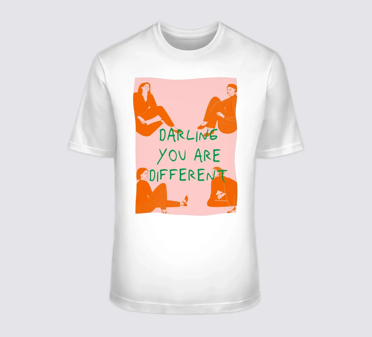 Darling You Are Different t-shirt da treechild