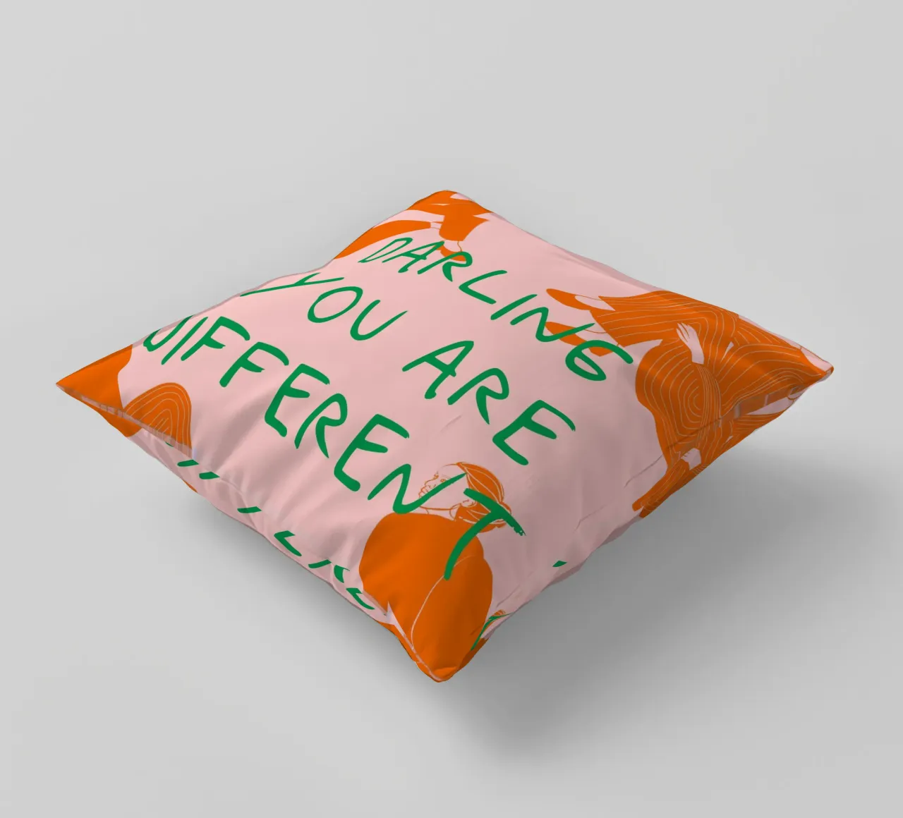 Darling You Are Different cuscino da treechild