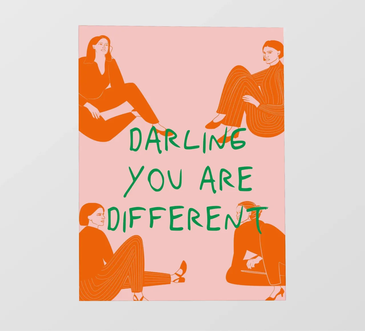 Darling You Are Different pellicola backlit da treechild