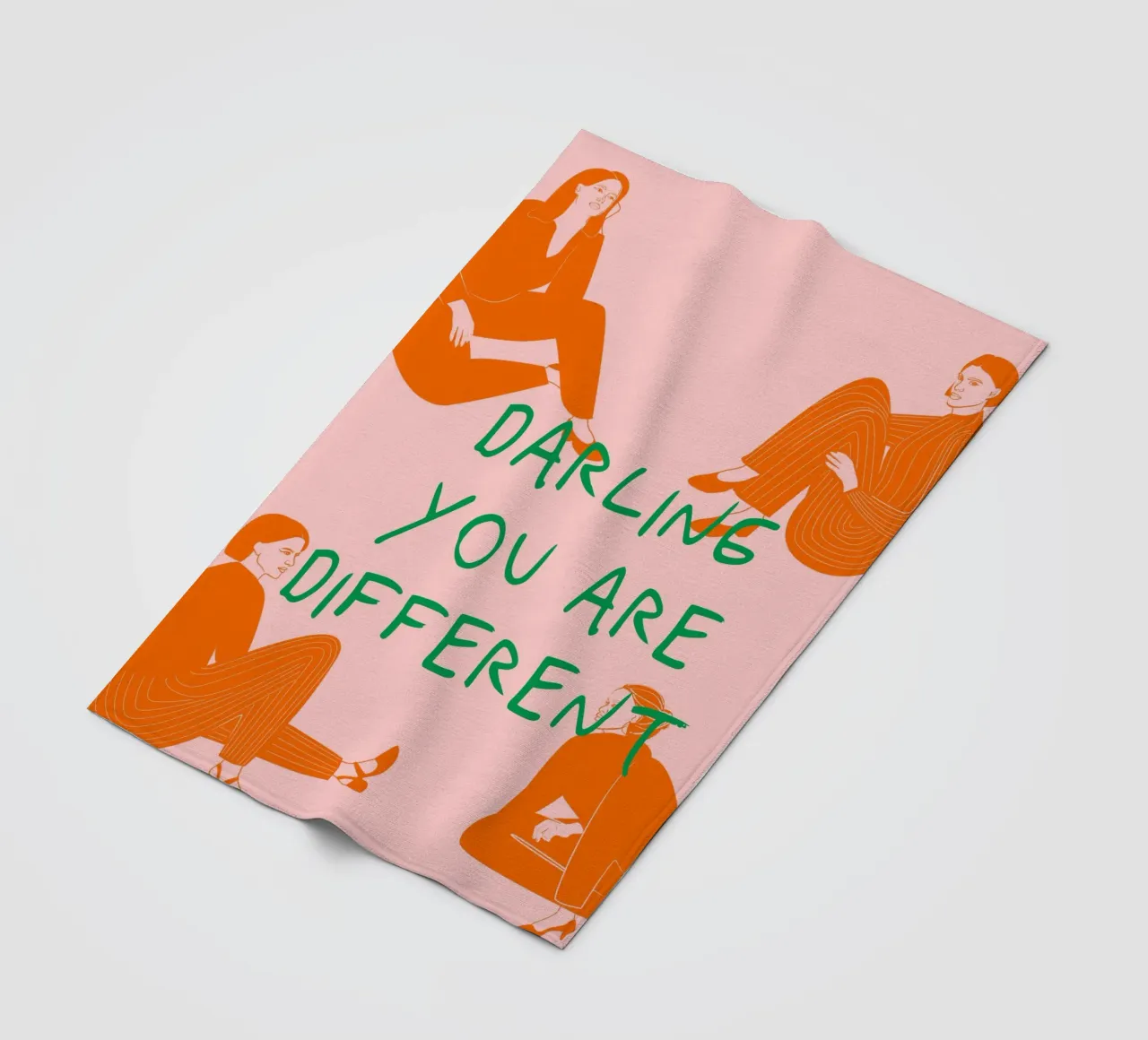 Darling You Are Different coperta in pile da treechild