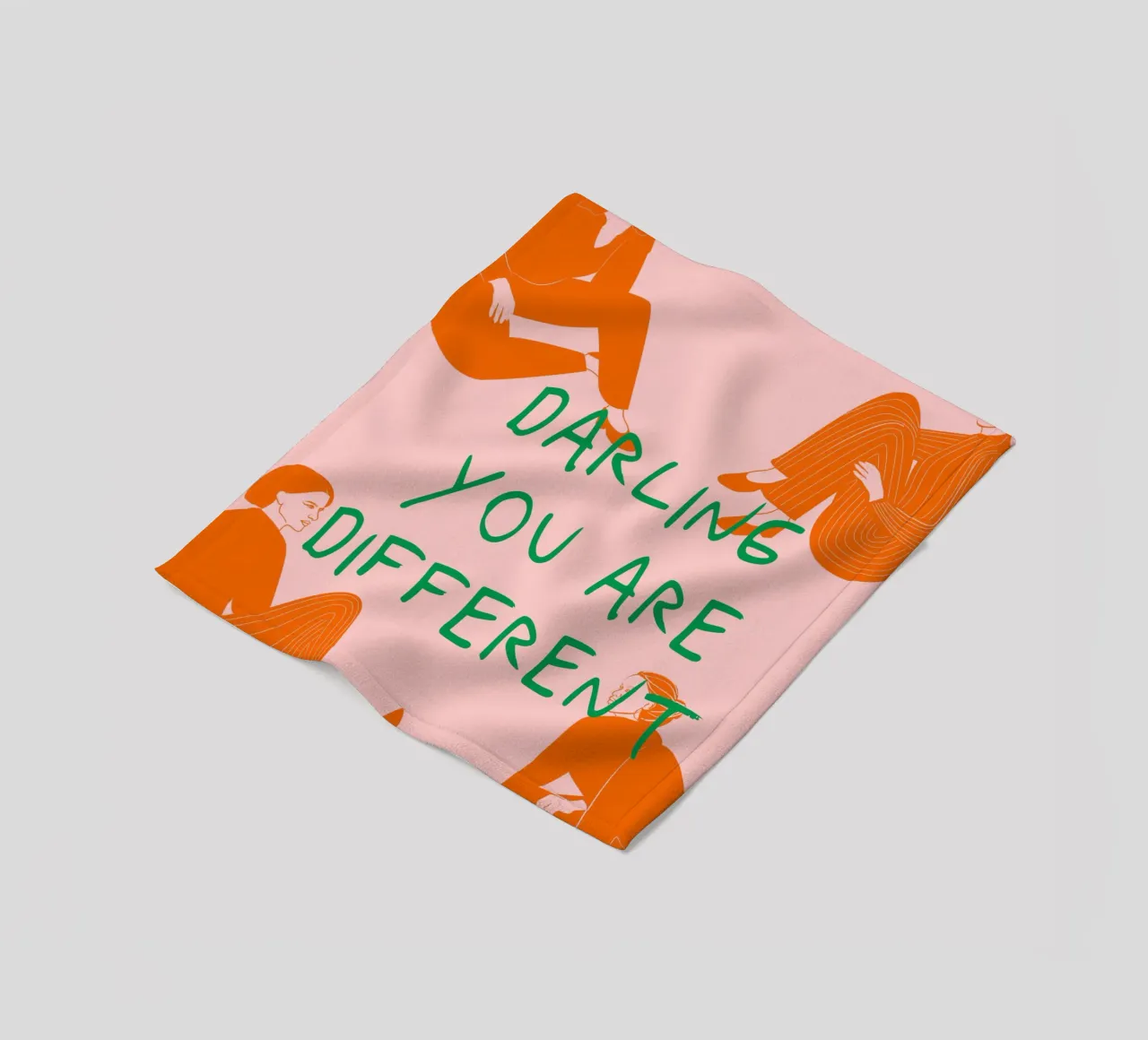Darling You Are Different coperta in pile da treechild