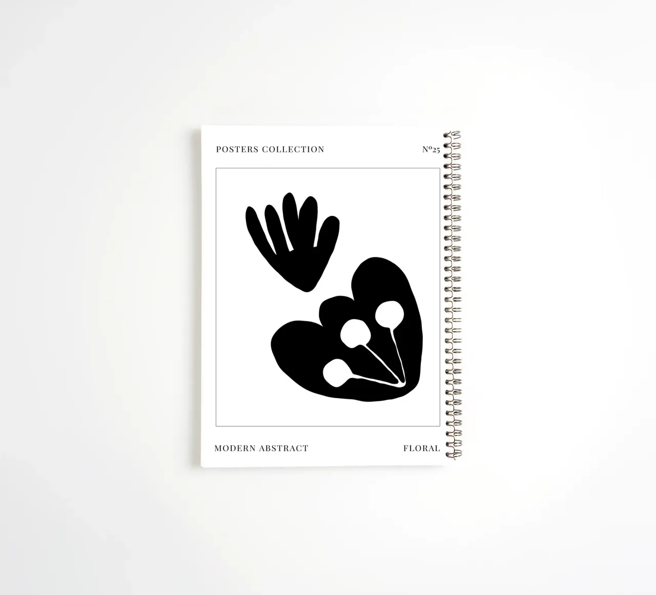 Delicate Line No 1 spiral notebook by treechild