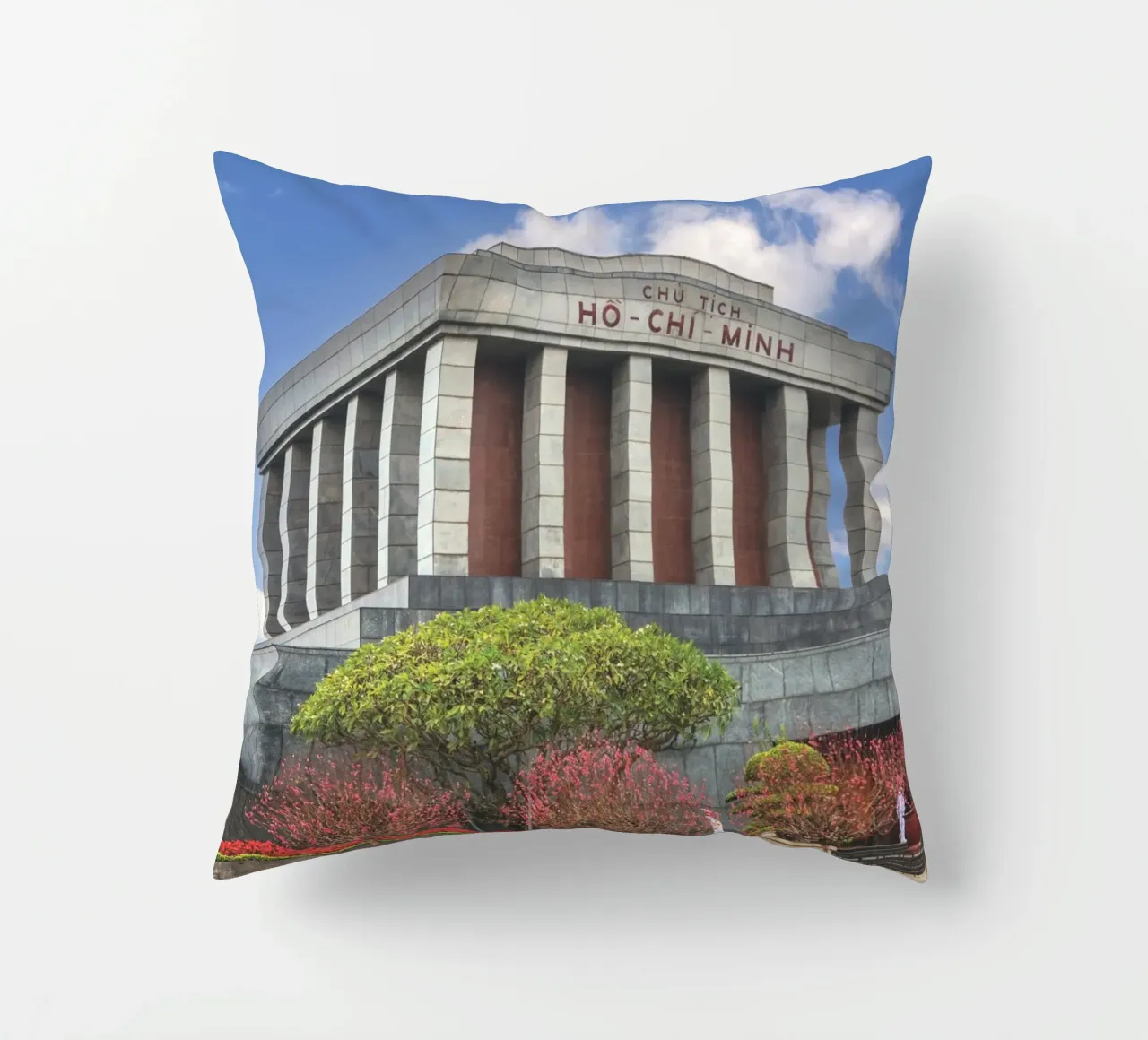 Ho Chi Minh Mausoleum cuscino da Dave Hare Photography