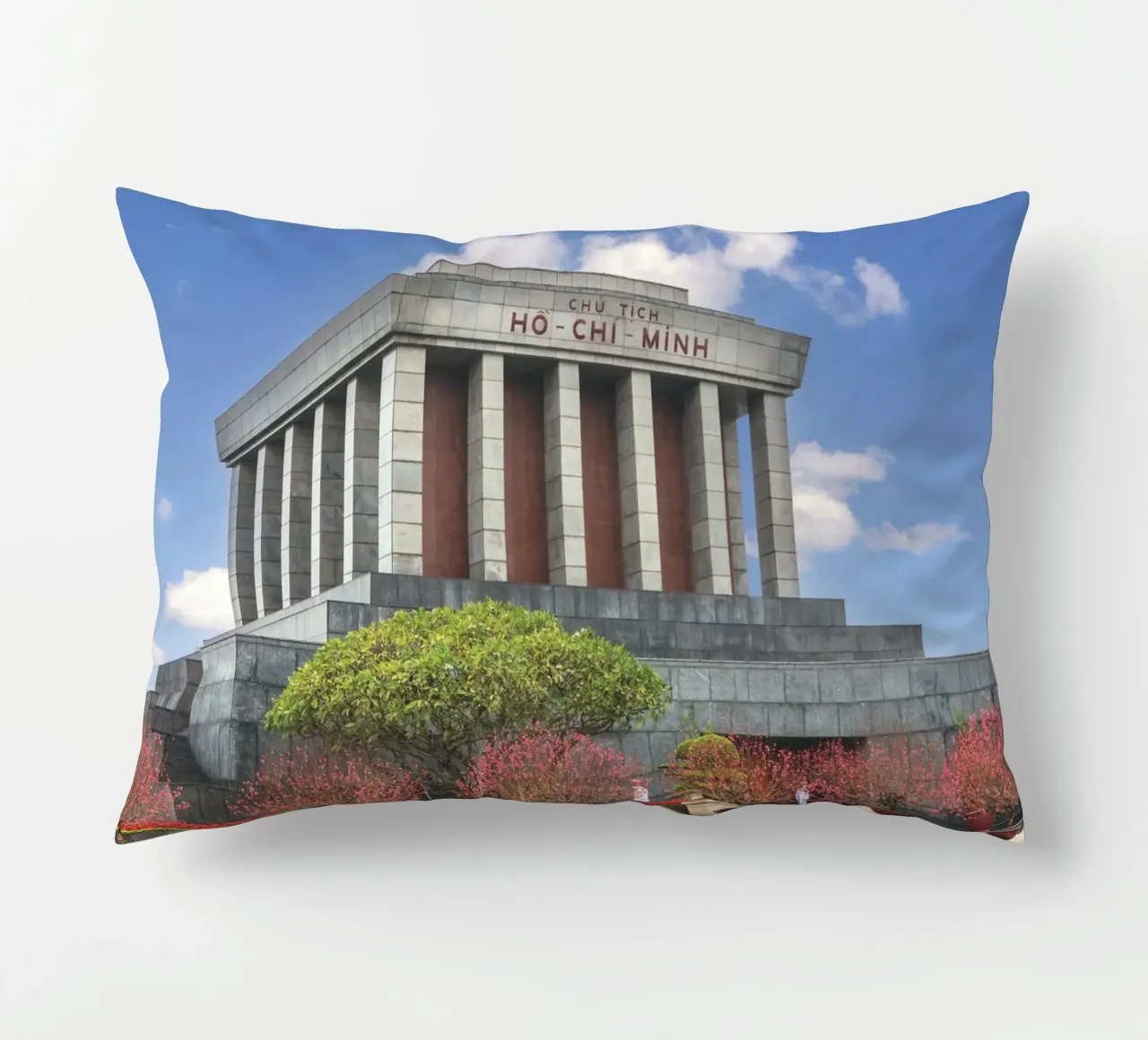 Ho Chi Minh Mausoleum cuscino da Dave Hare Photography