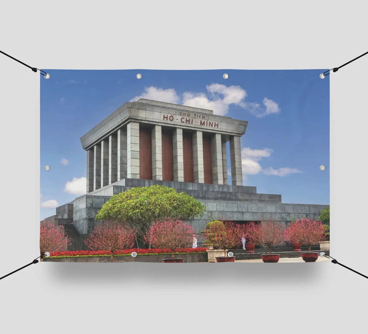 Ho Chi Minh Mausoleum telo in pvc da Dave Hare Photography