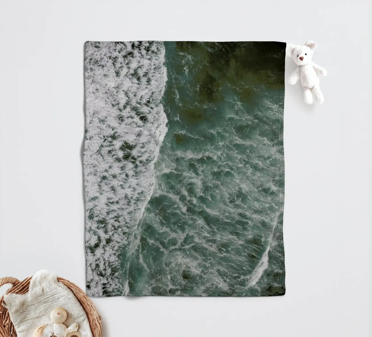 Oceanic 01 Fleecedecke von Shot By Clint