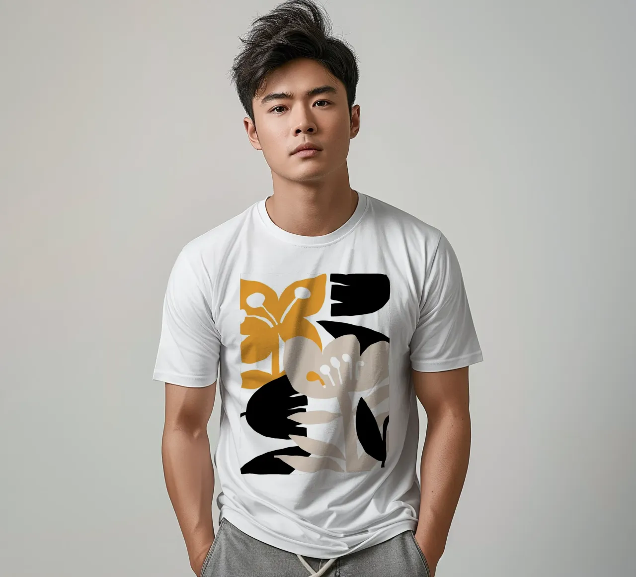 Delicate Line No 3 t-shirt by treechild
