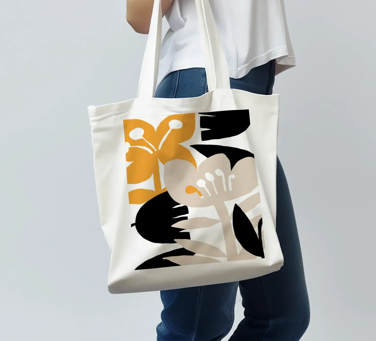 Delicate Line No 3 borsa in juta da treechild