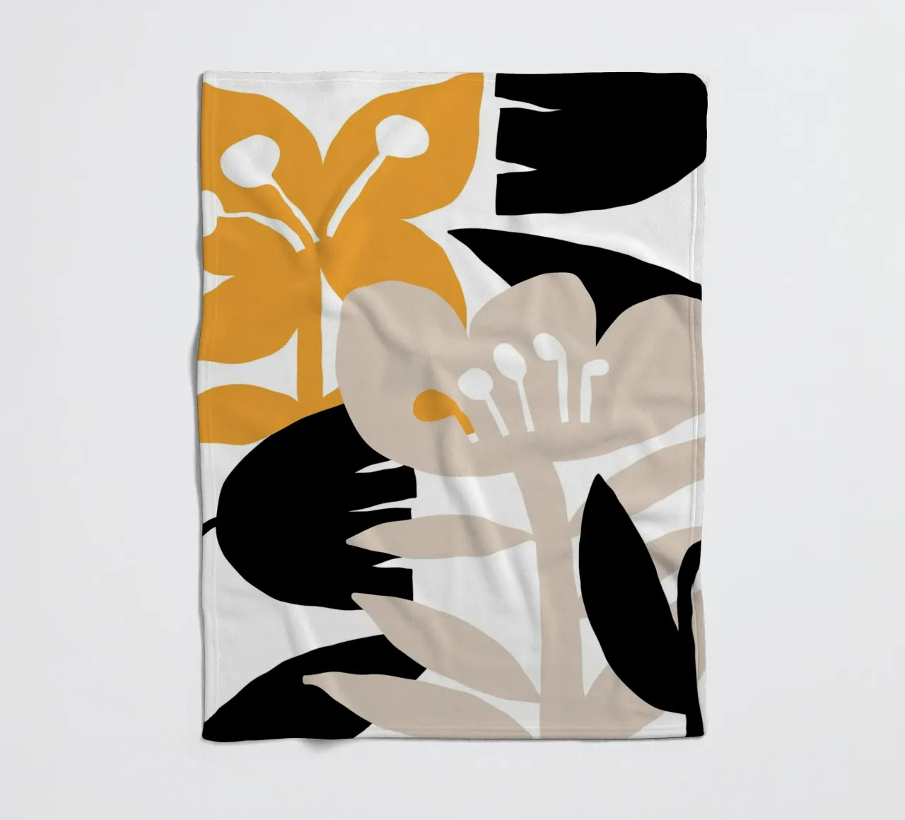 Delicate Line No 3 coperta in pile da treechild