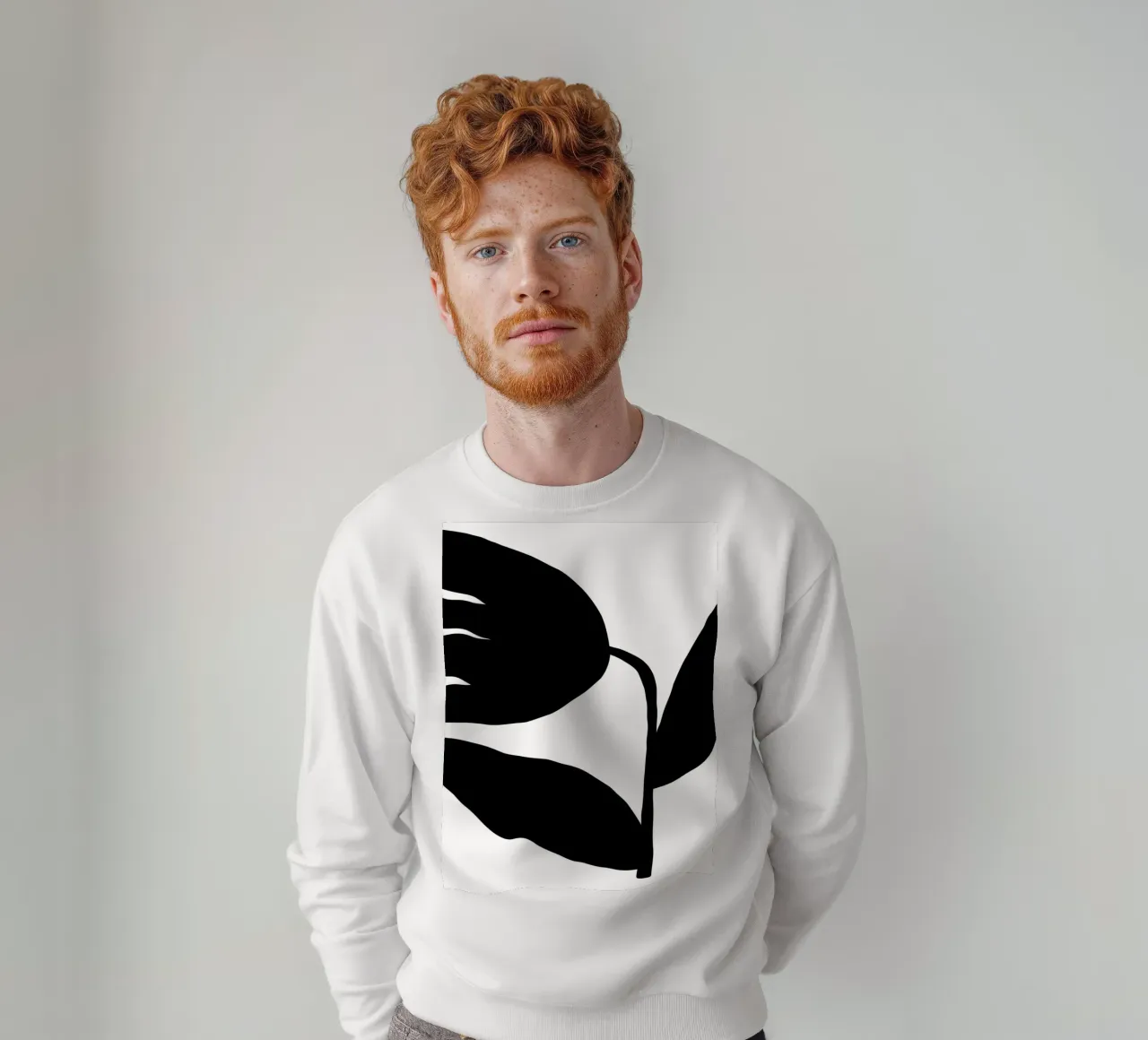 Delicate Line No 5 felpa da treechild