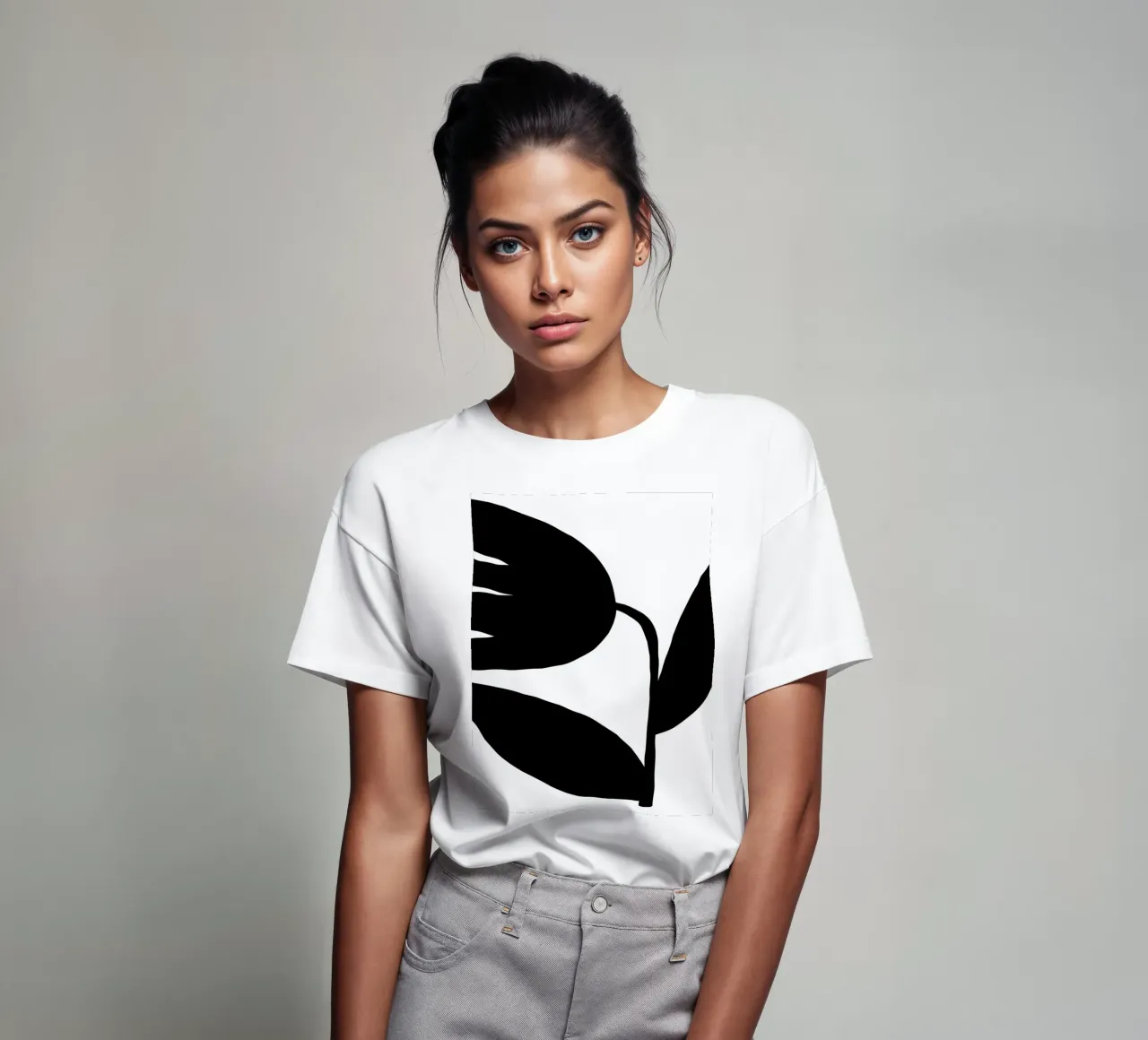 Delicate Line No 5 t-shirt da treechild