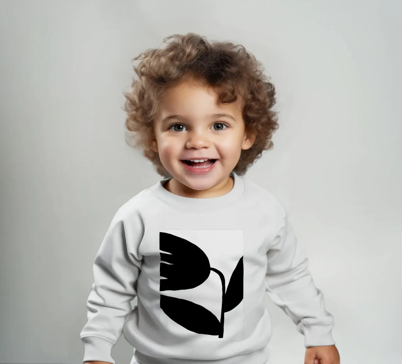 Delicate Line No 5 felpa neonato da treechild