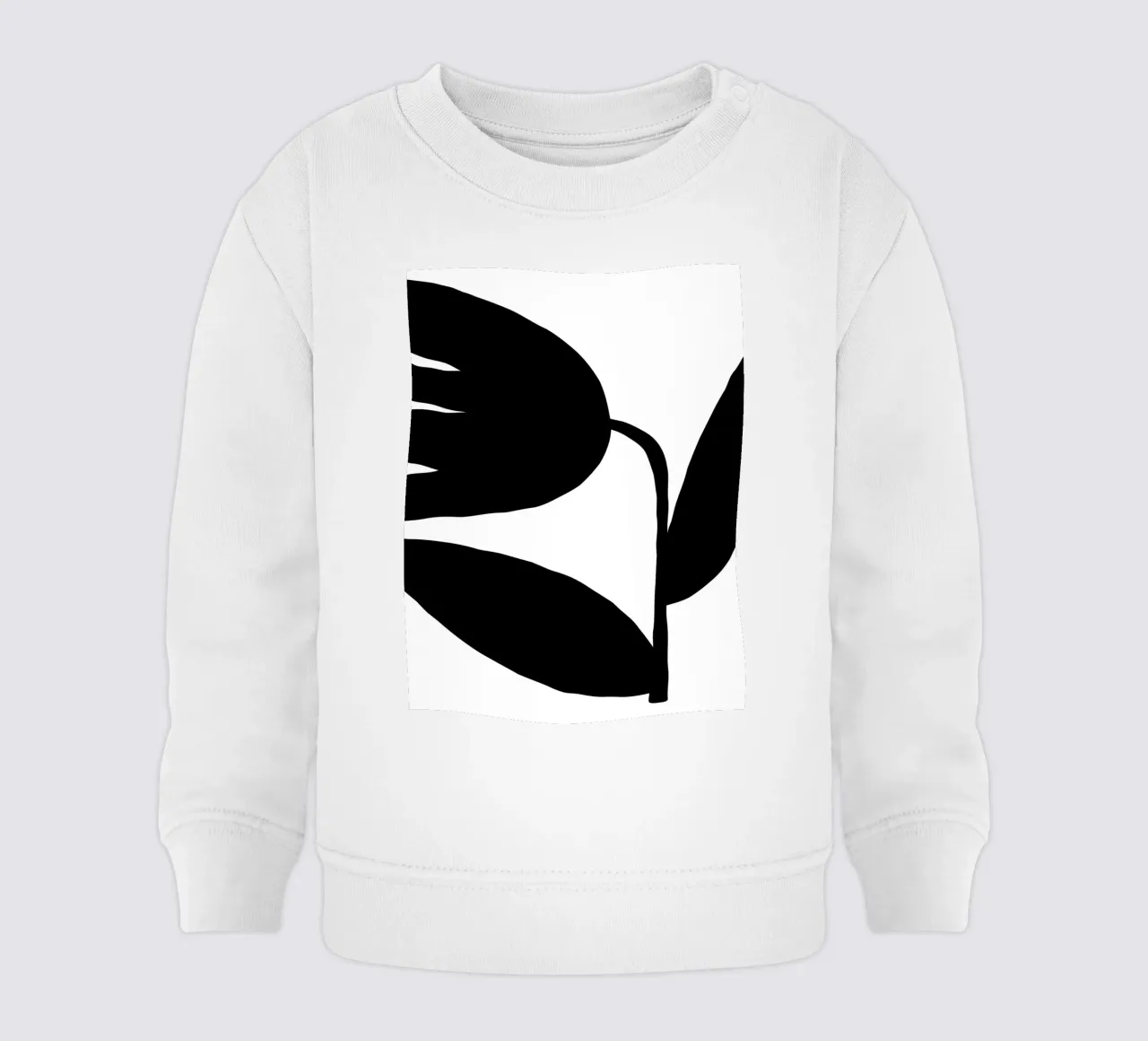 Delicate Line No 5 felpa neonato da treechild