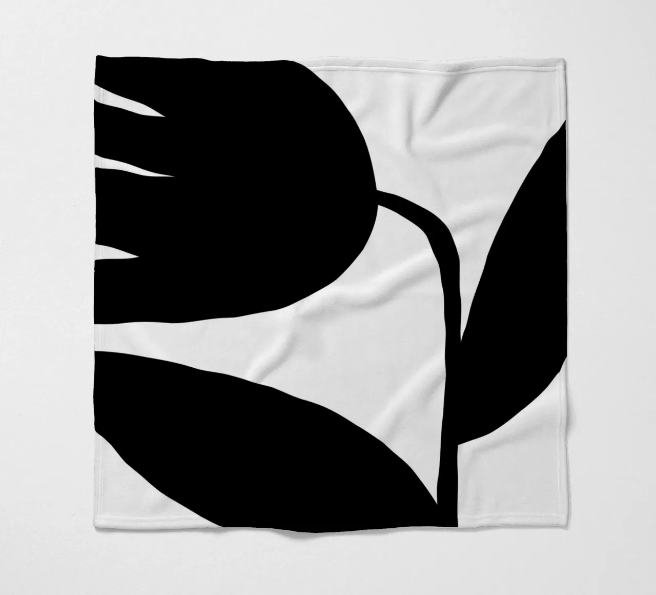 Delicate Line No 5 coperta in pile da treechild