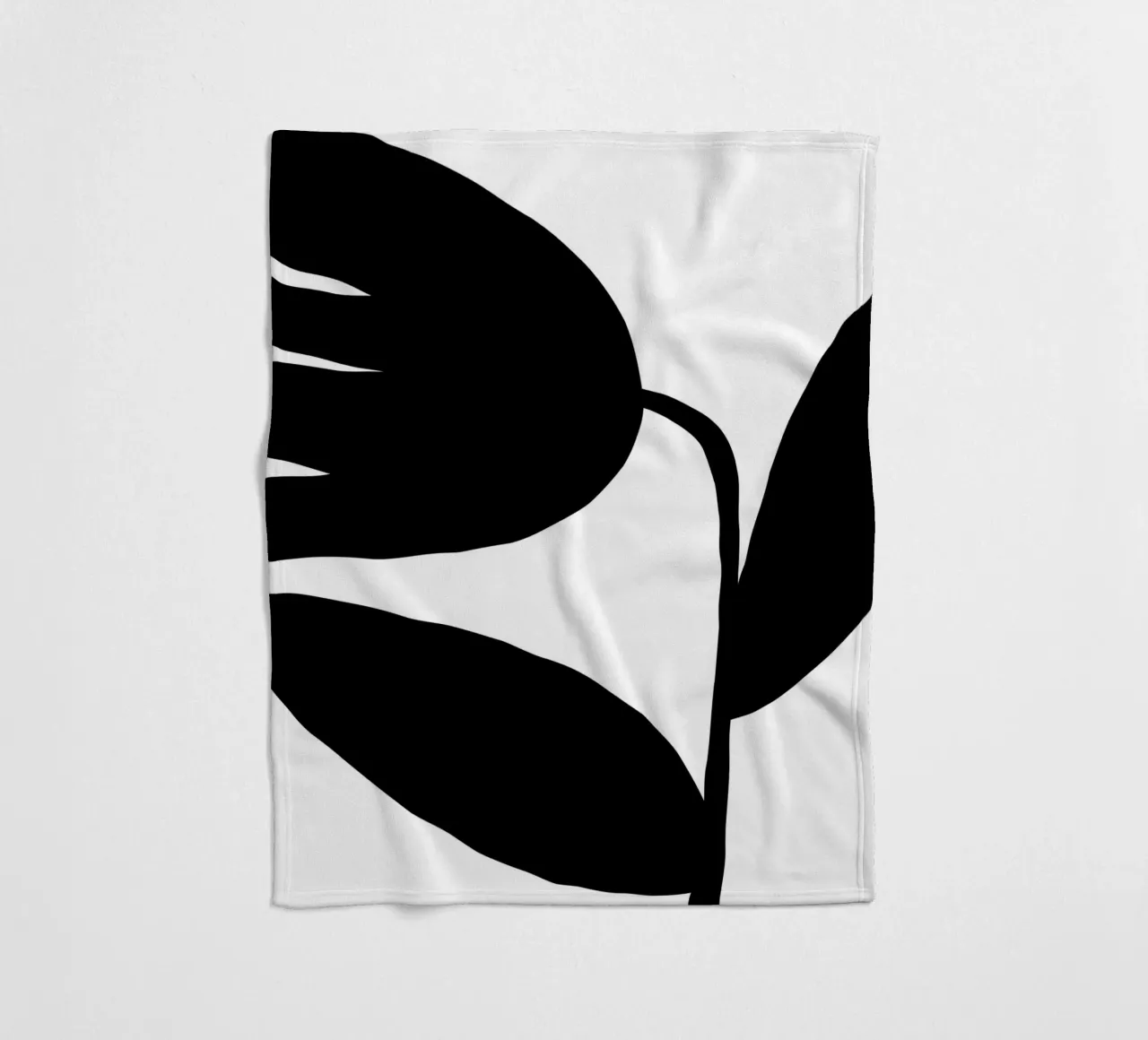 Delicate Line No 5 coperta in pile da treechild