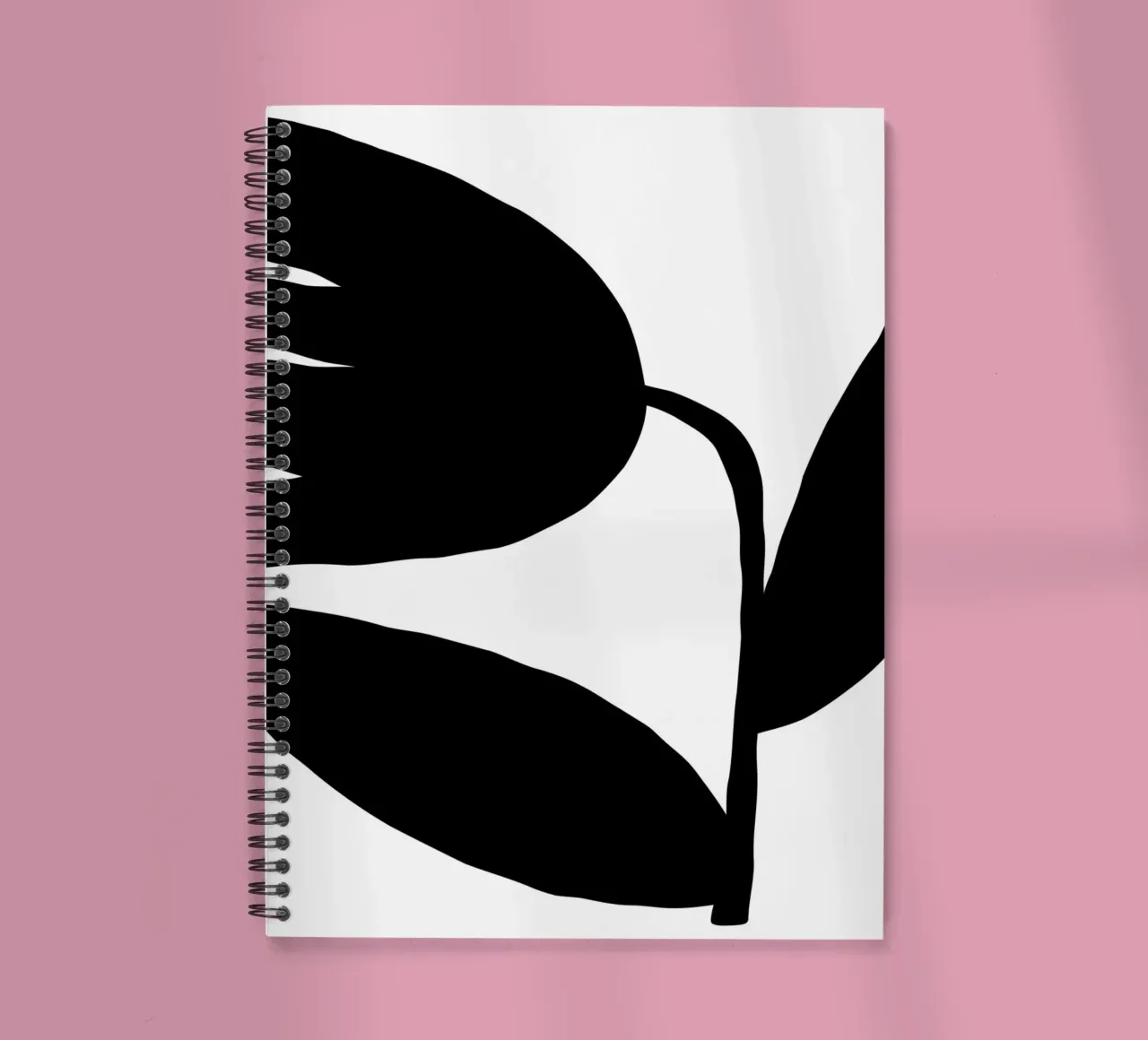 Delicate Line No 5 spiral notebook by treechild