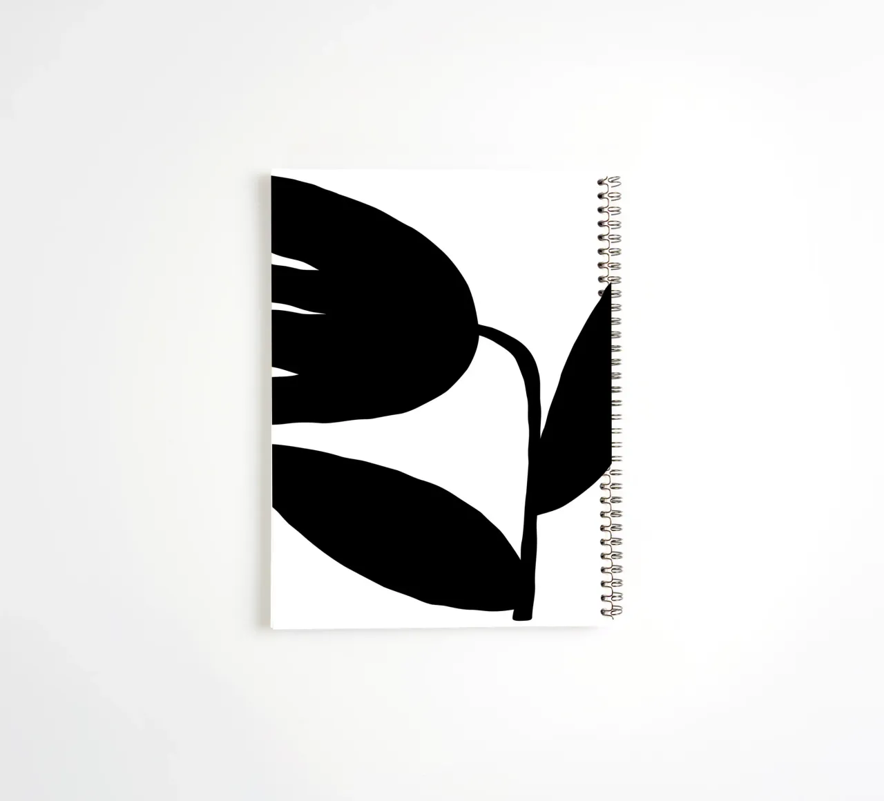 Delicate Line No 5 spiral notebook by treechild