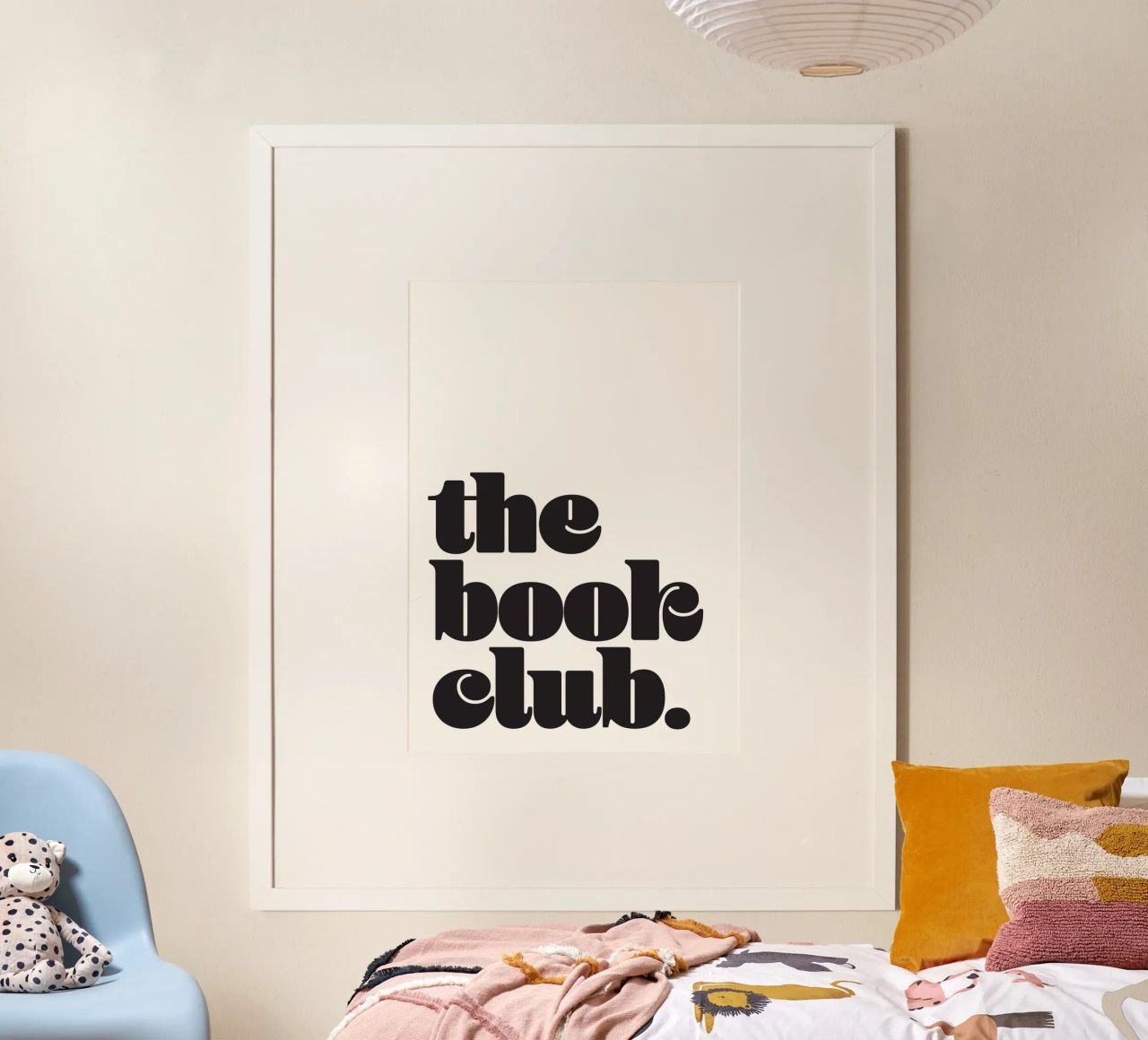 The Book Club Poster von Lolly & Roobs