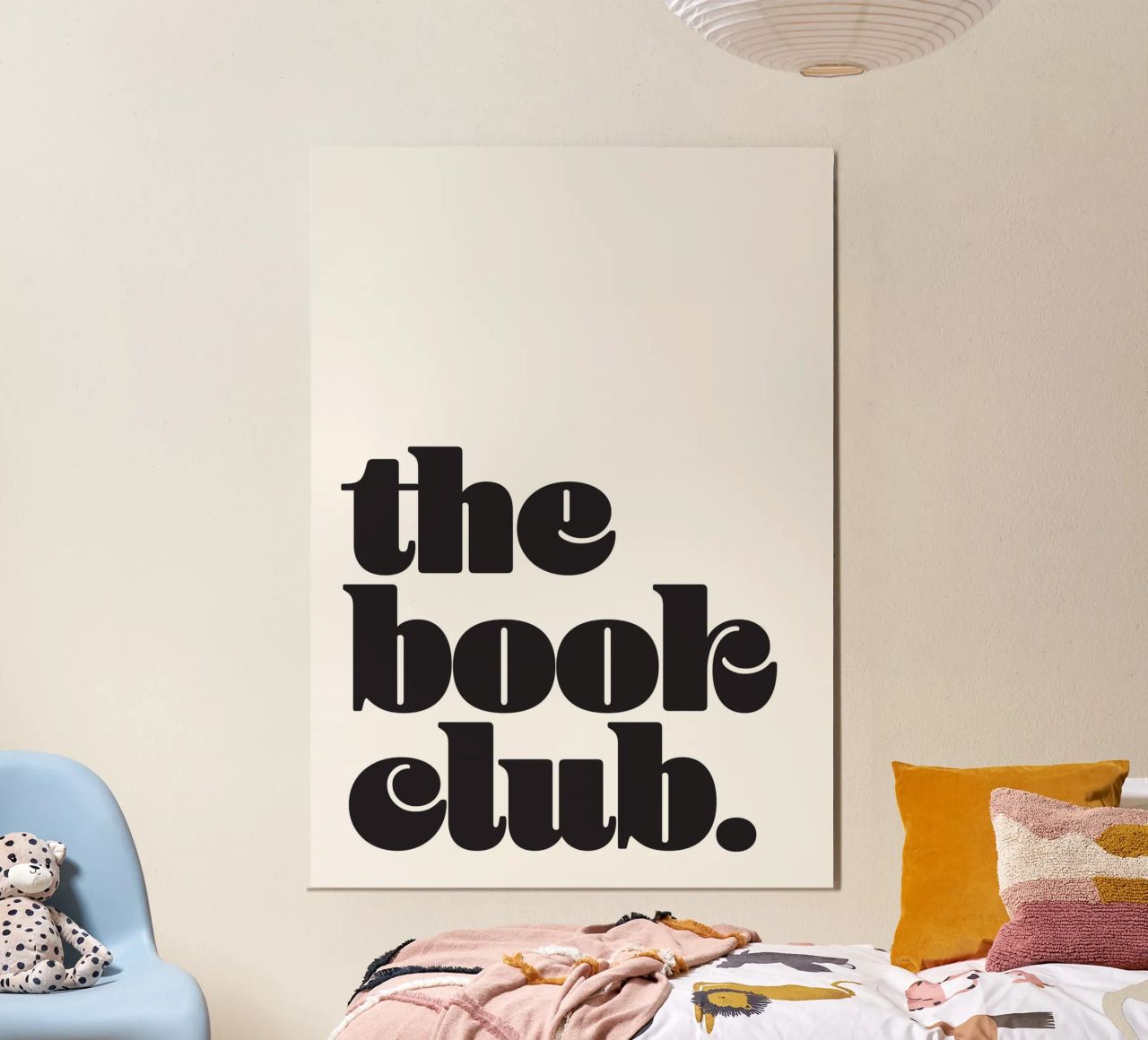 The Book Club Poster von Lolly & Roobs