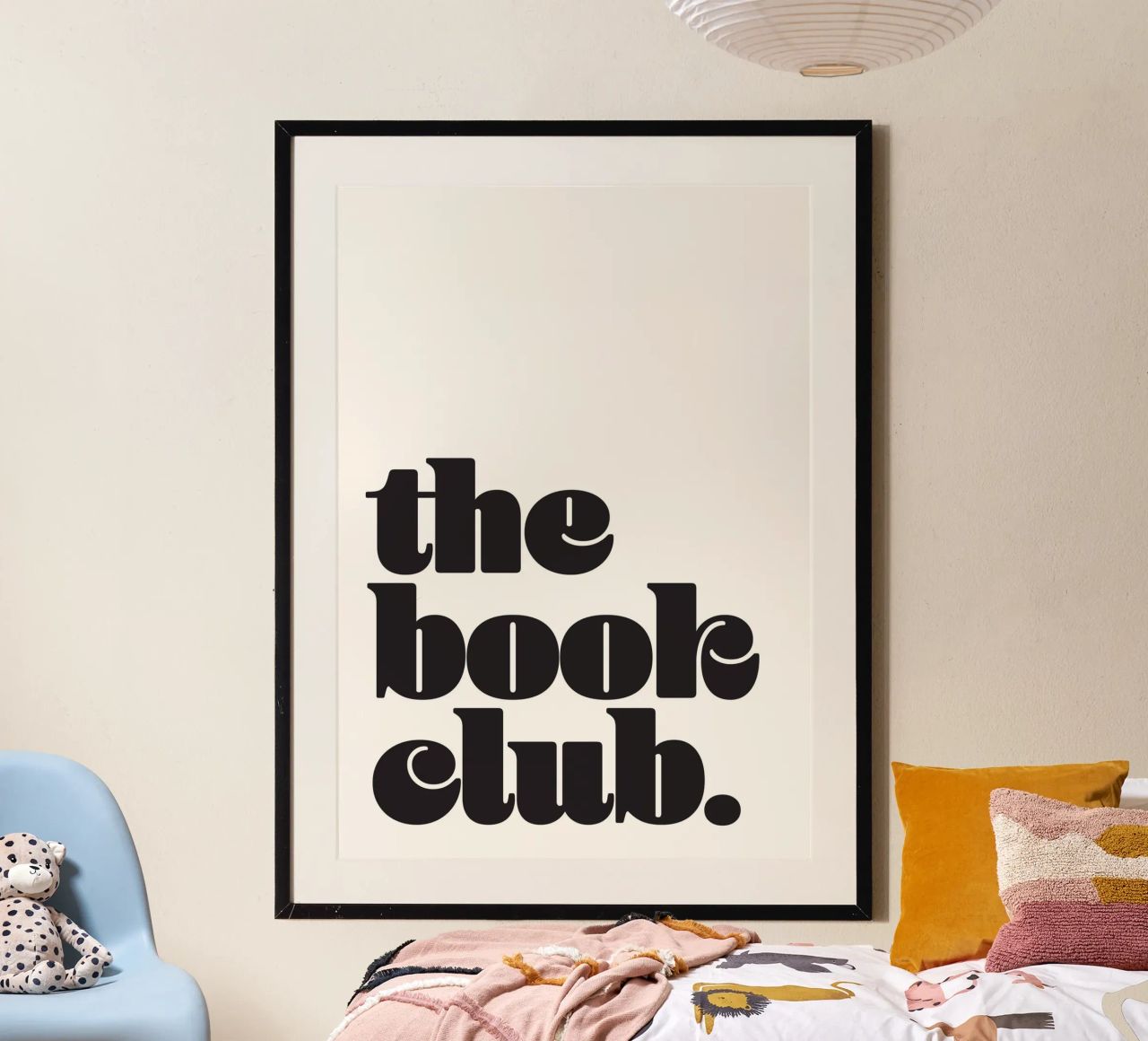 The Book Club Poster von Lolly & Roobs
