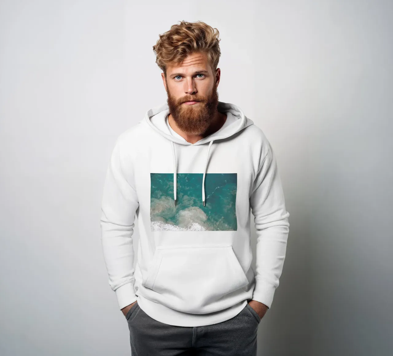 Riptide felpa con cappuccio da Shot By Clint