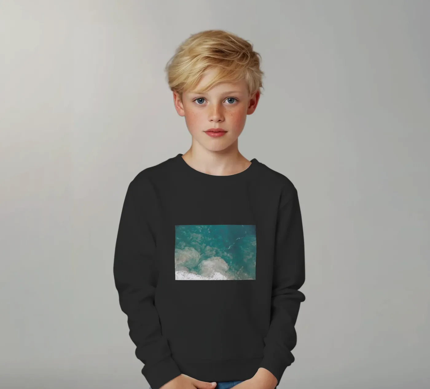 Riptide kinder sweatshirt van Shot By Clint