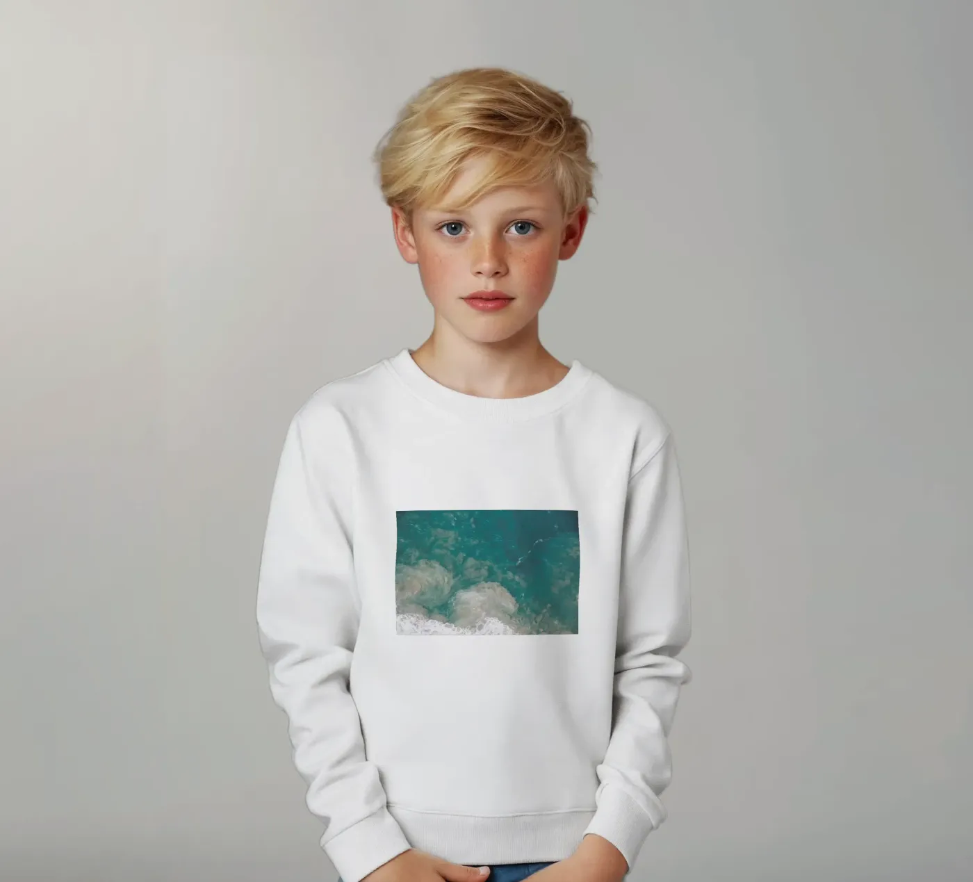 Riptide kinder sweatshirt van Shot By Clint