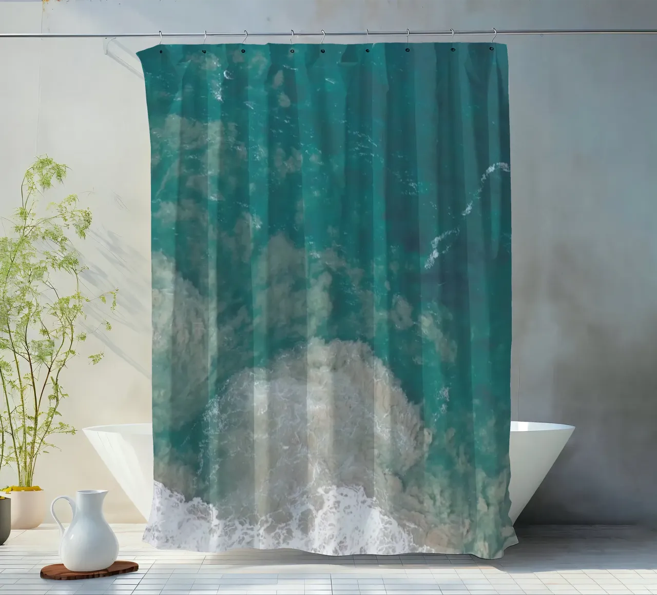 Riptide douchegordijn van Shot By Clint