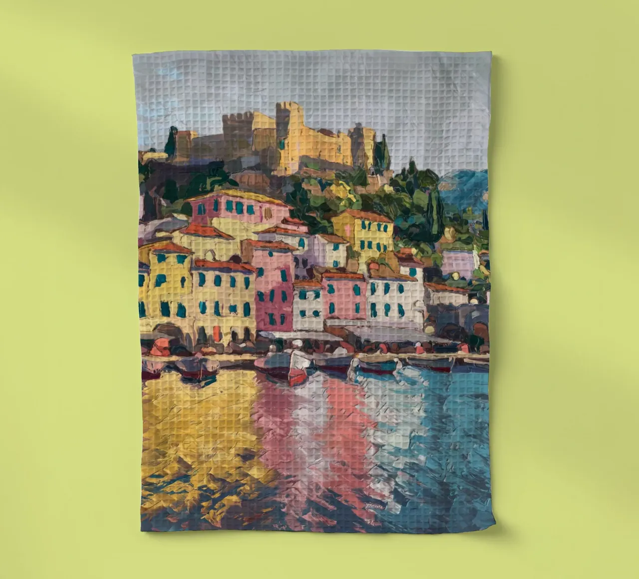 Città portuale serena canovaccio da cucina da logic
