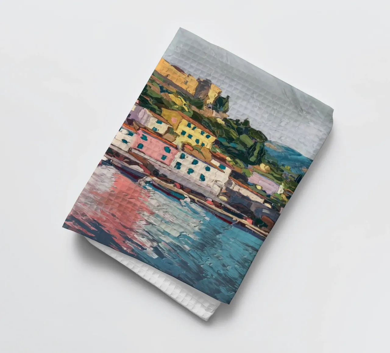Città portuale serena canovaccio da cucina da logic