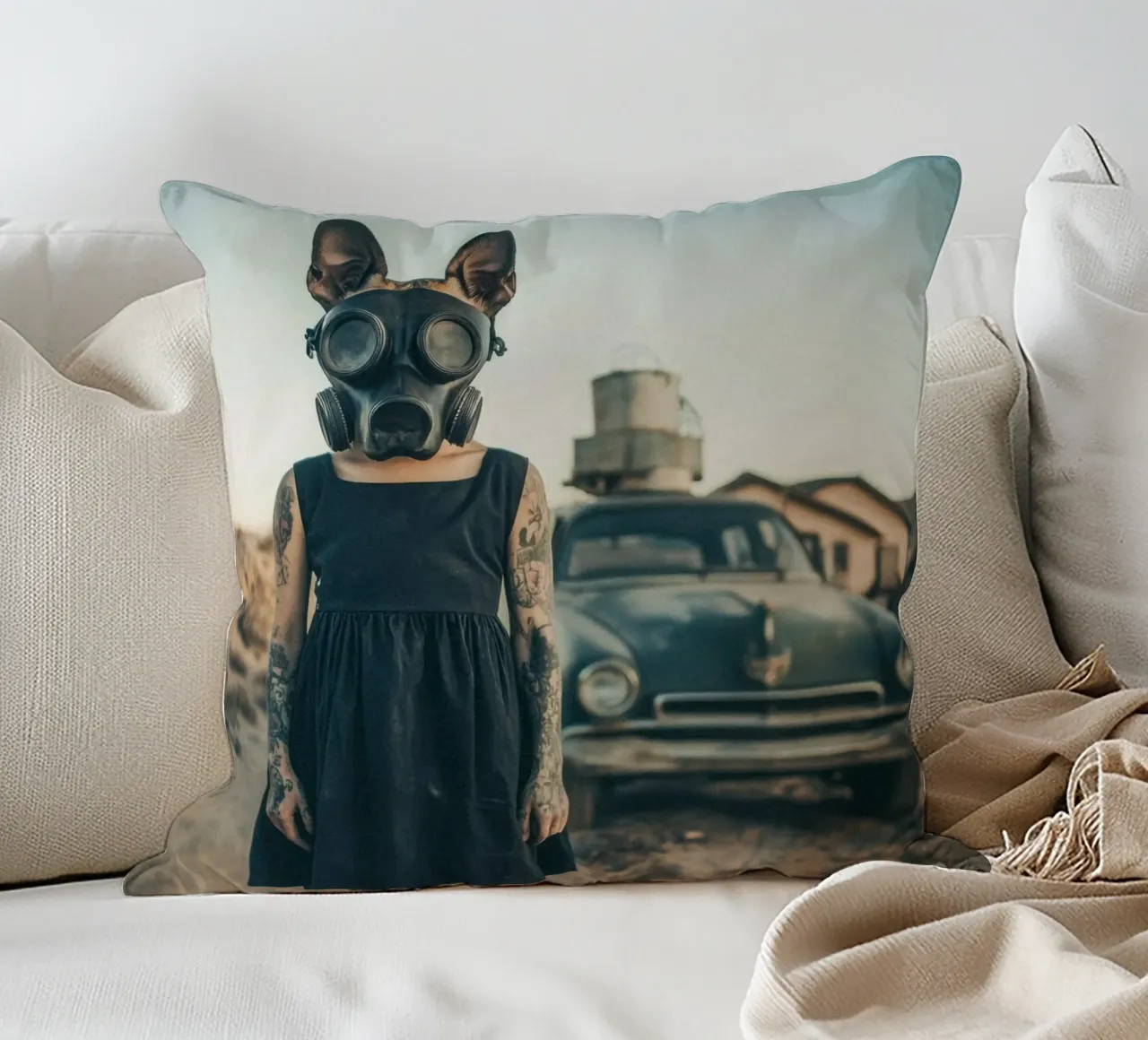 RUBY - LAS VEGAS, NEVADA cuscino da Affiches Chien Originales – Dogland