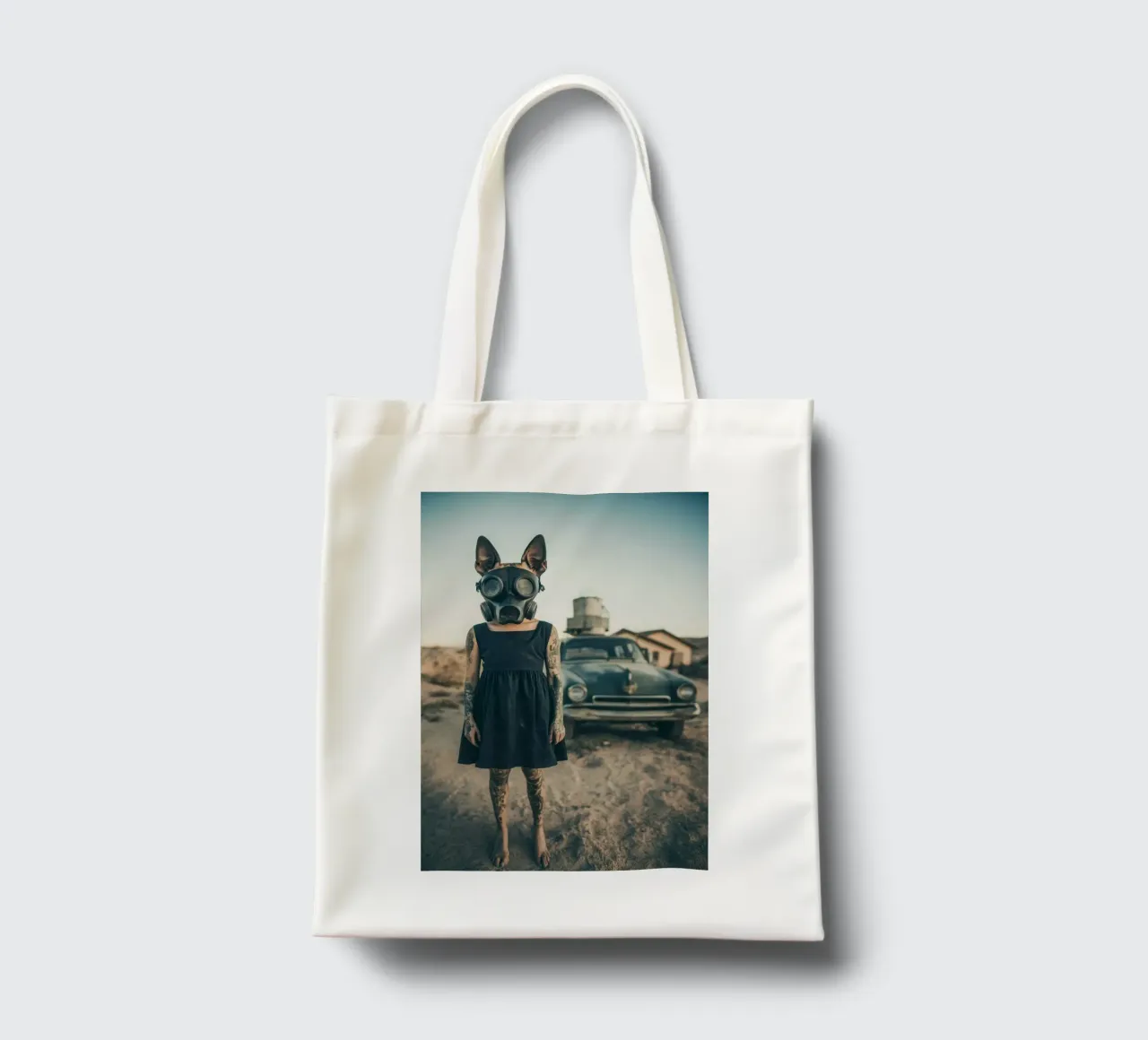 RUBY - LAS VEGAS, NEVADA borsa in juta da Affiches Chien Originales – Dogland