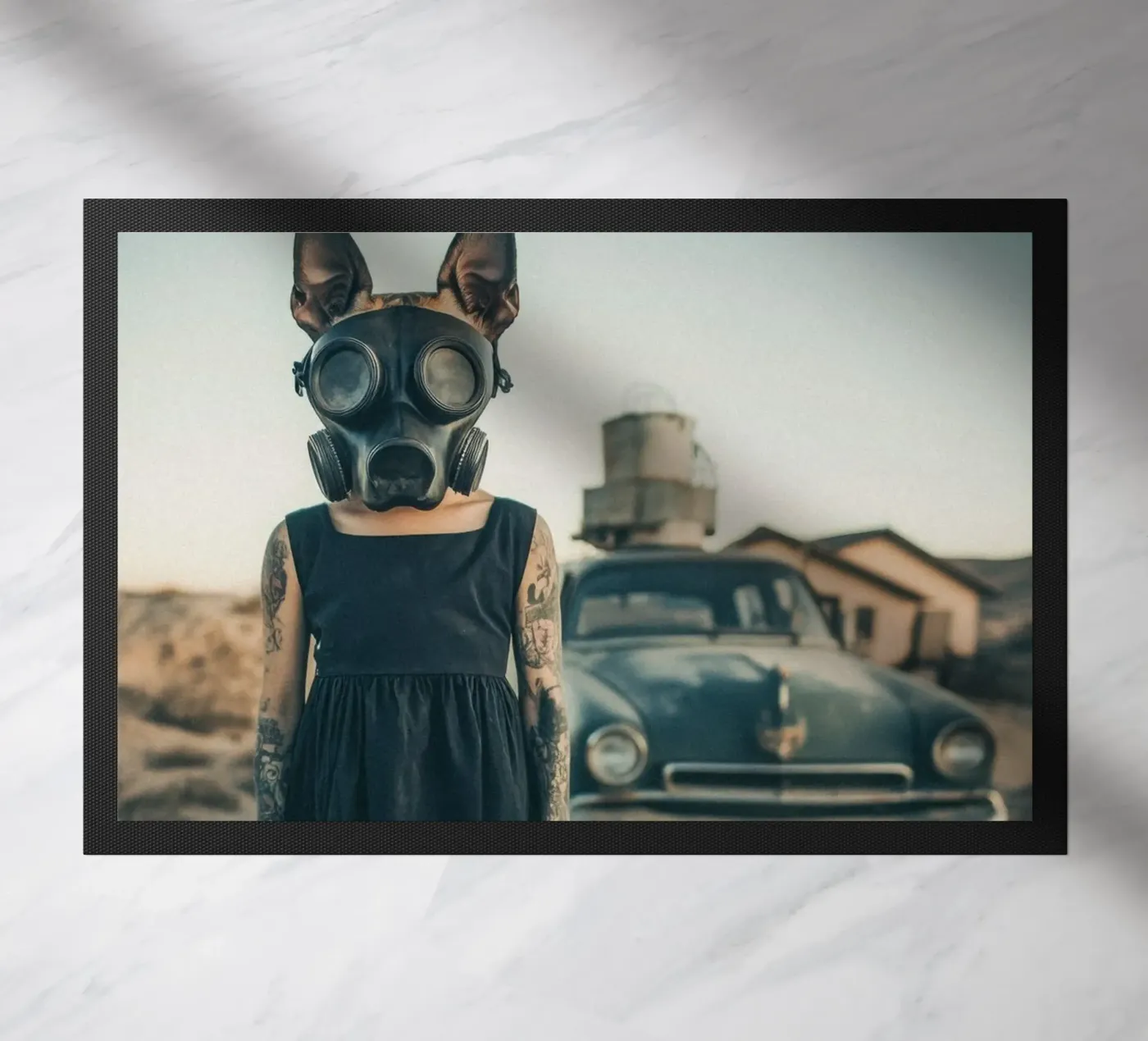 RUBY - LAS VEGAS, NEVADA doormat by Affiches Chien Originales – Dogland