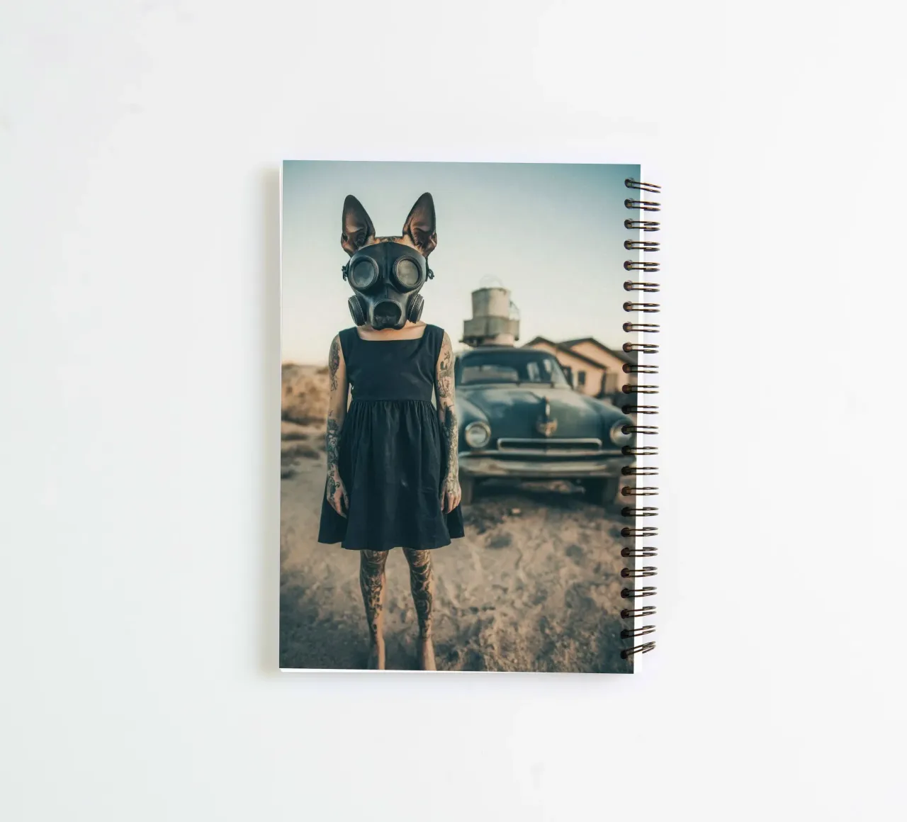 RUBY - LAS VEGAS, NEVADA spiral notebook by Affiches Chien Originales – Dogland