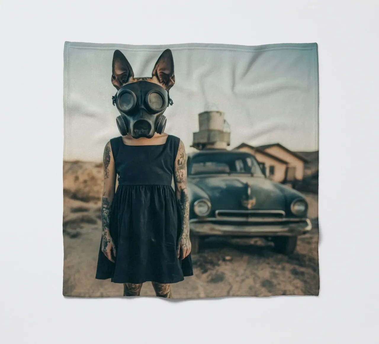 RUBY - LAS VEGAS, NEVADA coperta in pile da Affiches Chien Originales – Dogland