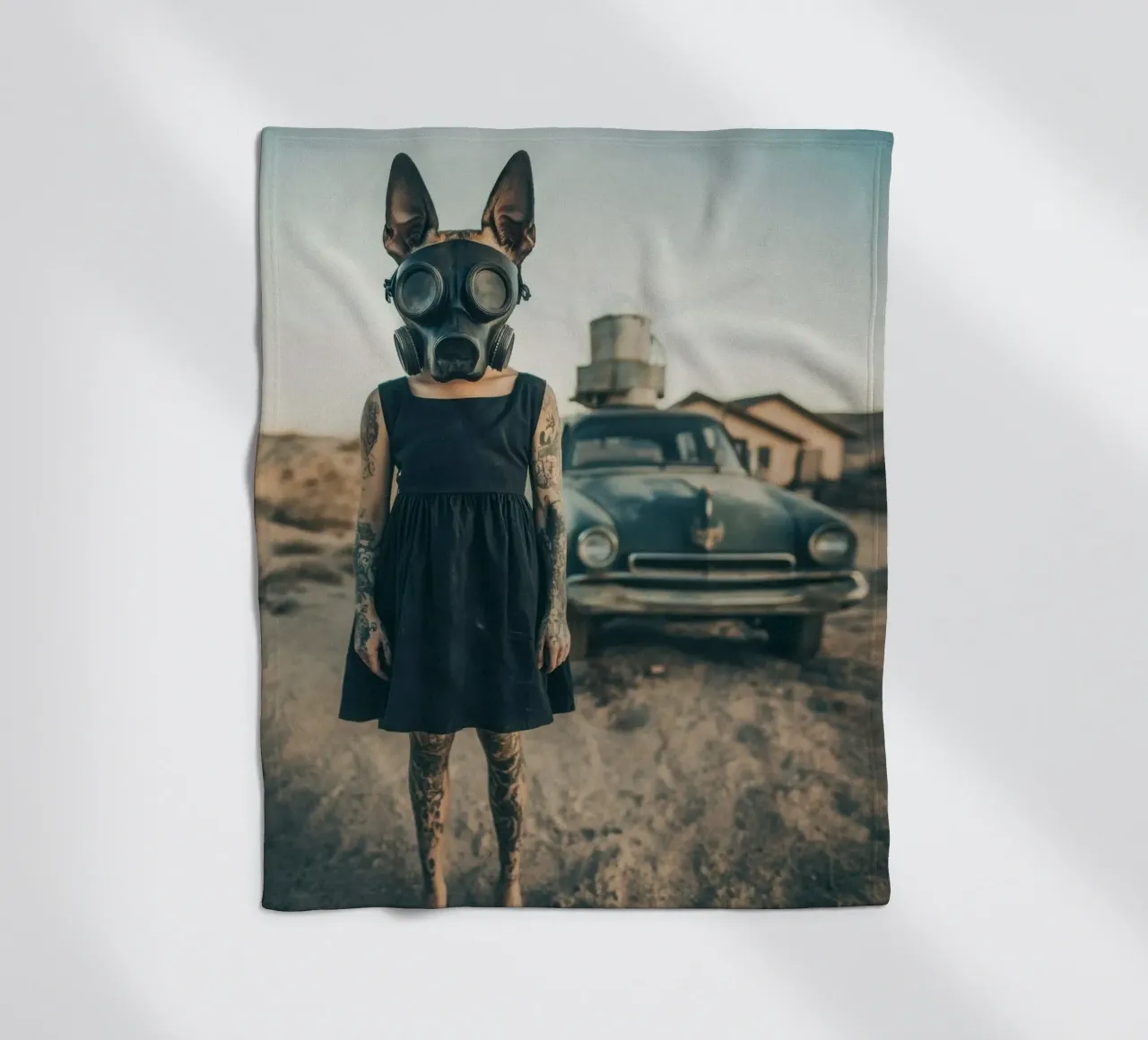 RUBY - LAS VEGAS, NEVADA coperta in pile da Affiches Chien Originales – Dogland