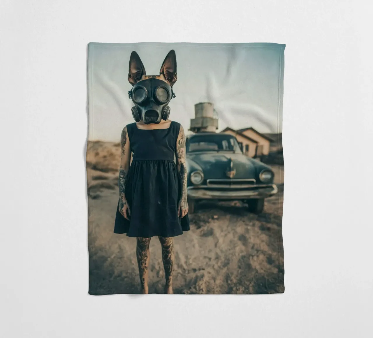 RUBY - LAS VEGAS, NEVADA coperta in pile da Affiches Chien Originales – Dogland