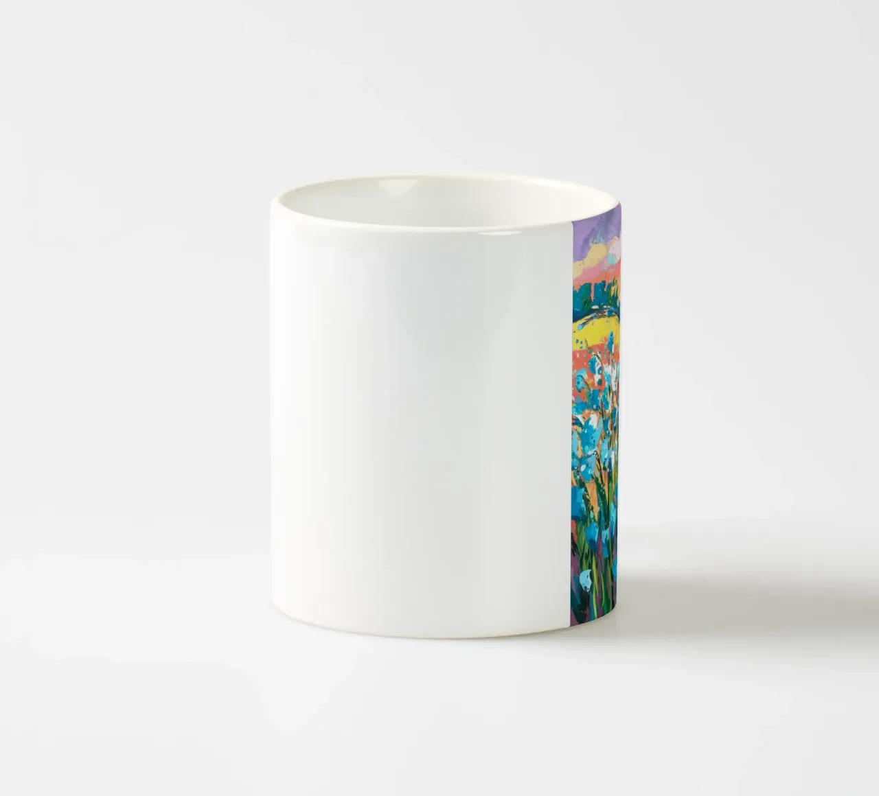 Orizzonte blu tazza in ceramica da logic
