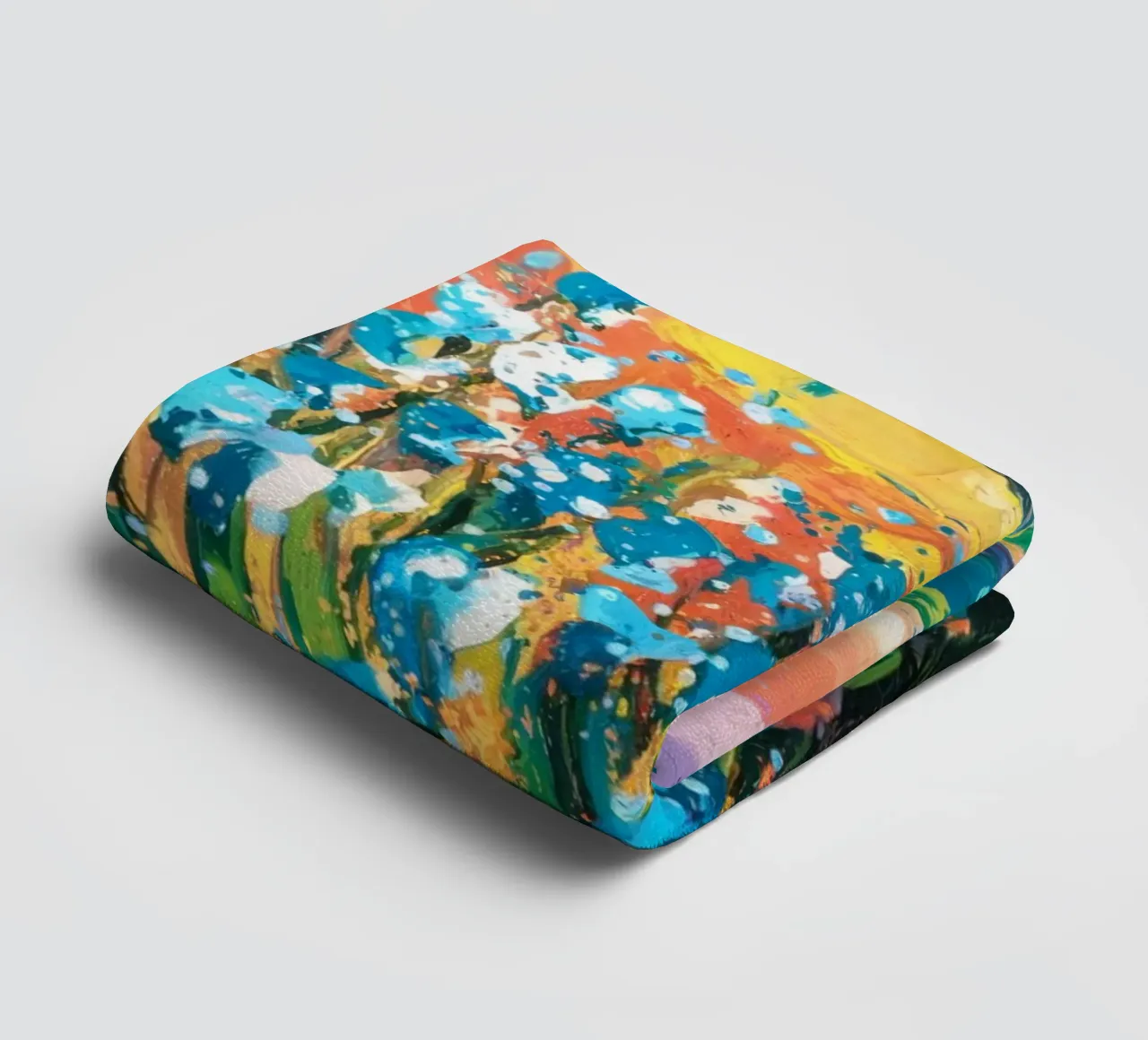 Blauer Horizont Handtuch von logic