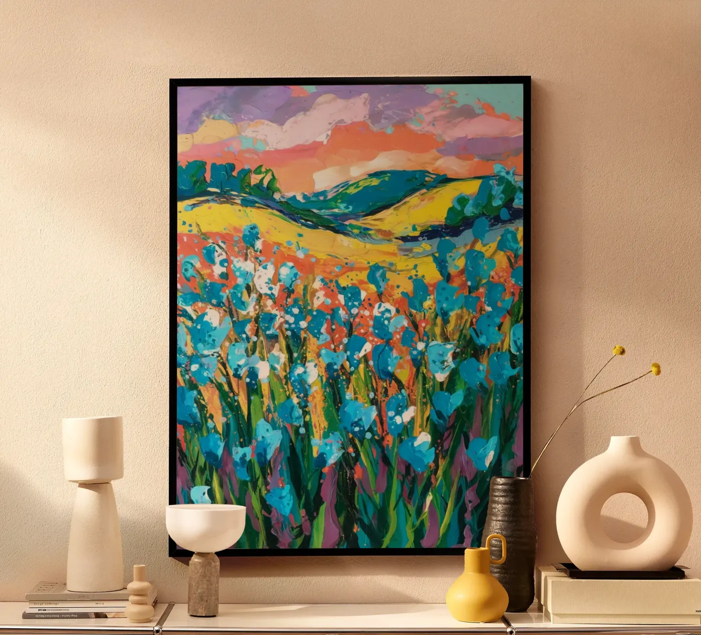 Orizzonte blu poster da logic