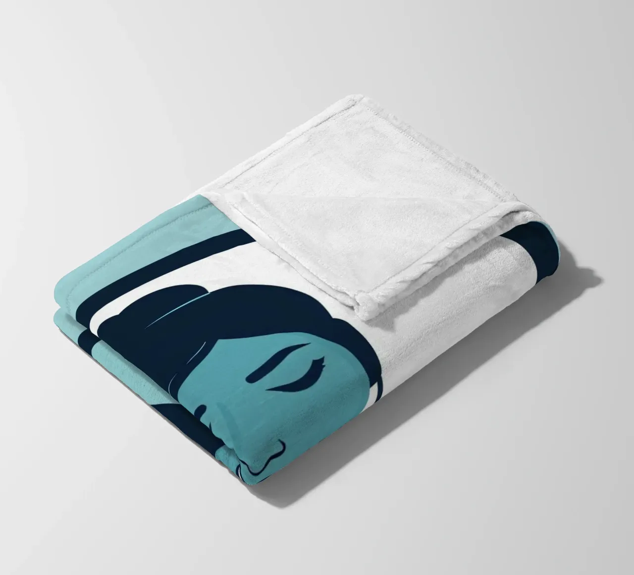 Illustrazione di un operatore sanitario con stetoscopio coperta in pile da DesignDoodle
