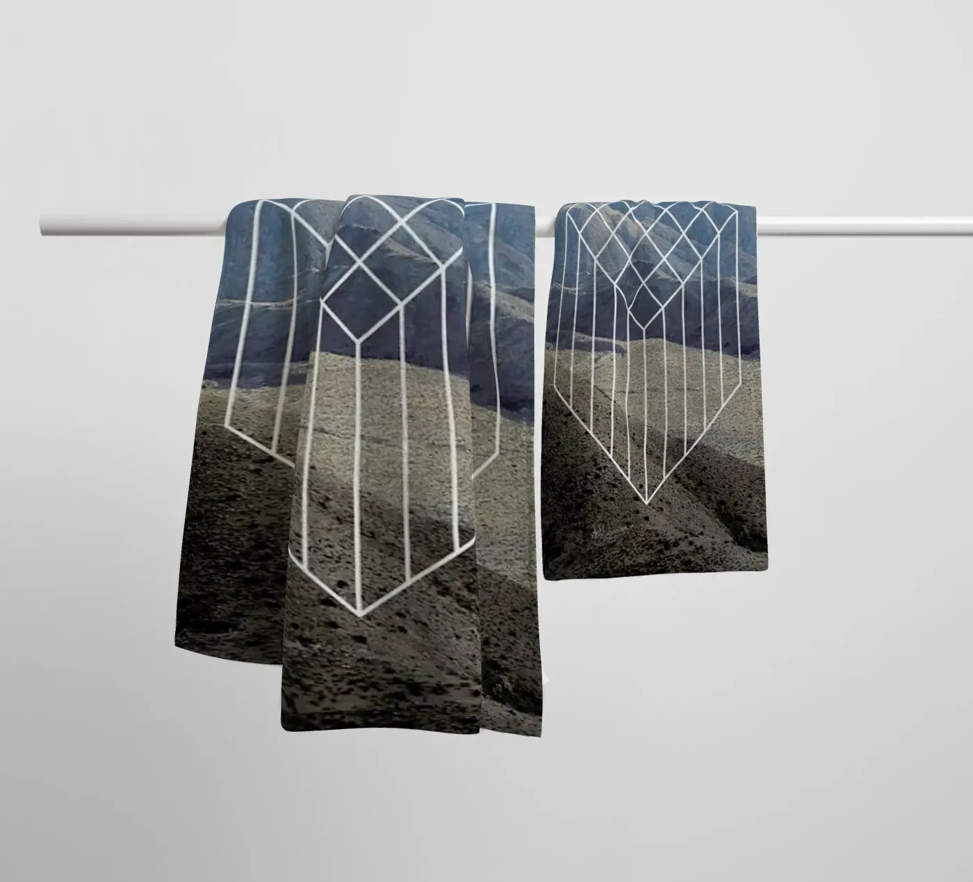 Coachella badhanddoek van Nicolas Messaritis