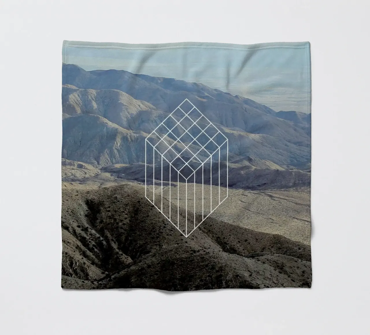 Coachella fleece blanket by Nicolas Messaritis