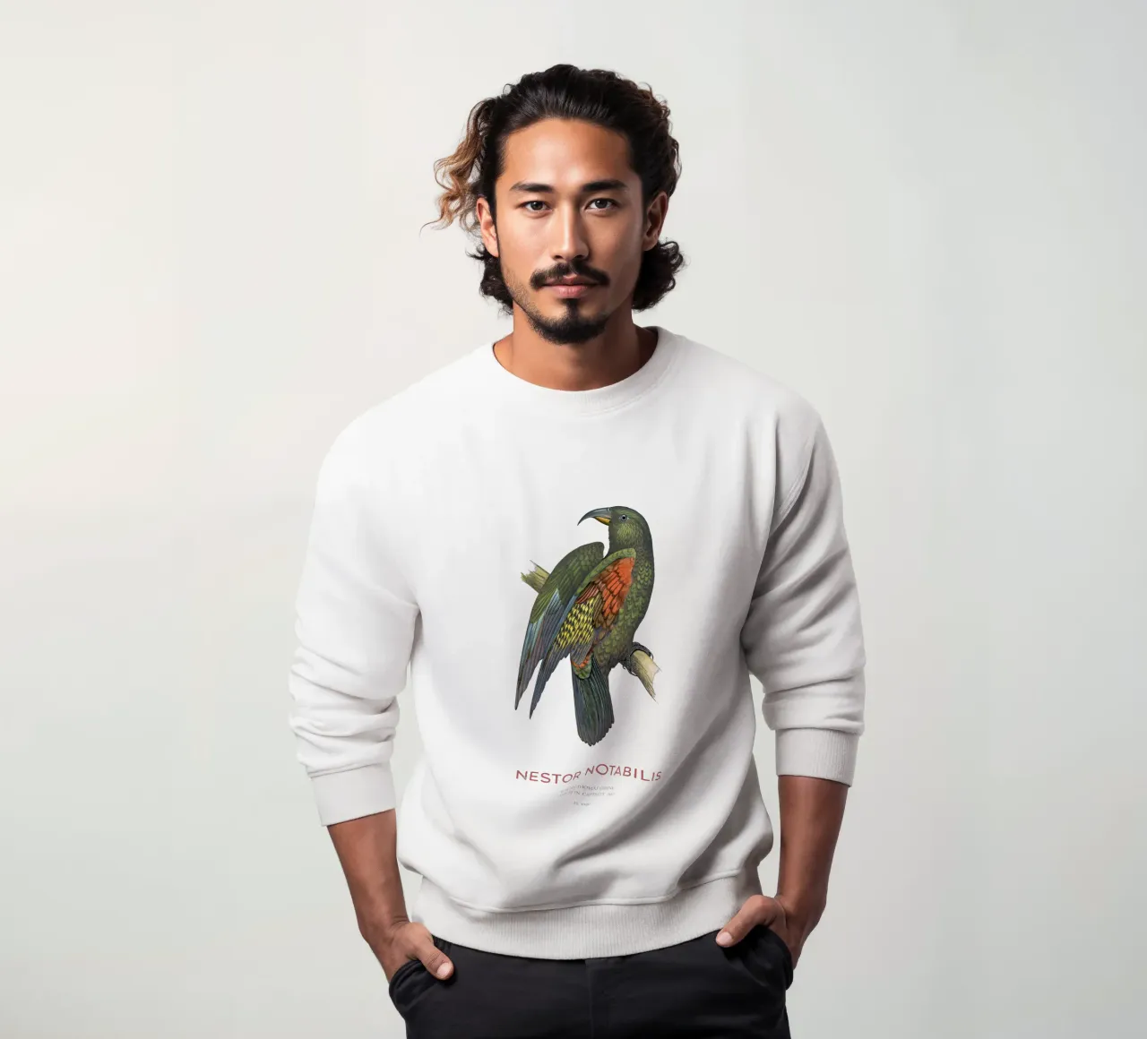 Kea ou Nestor notabilis sweat de Vintagrafica