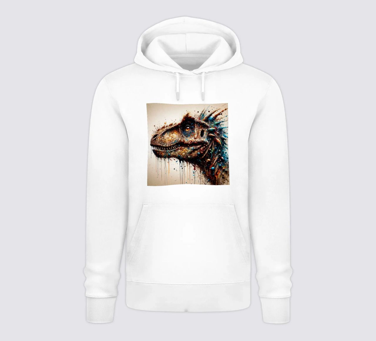 Dinosaurio poderoso sudadera con capucha de Chromatic Fusion Studio