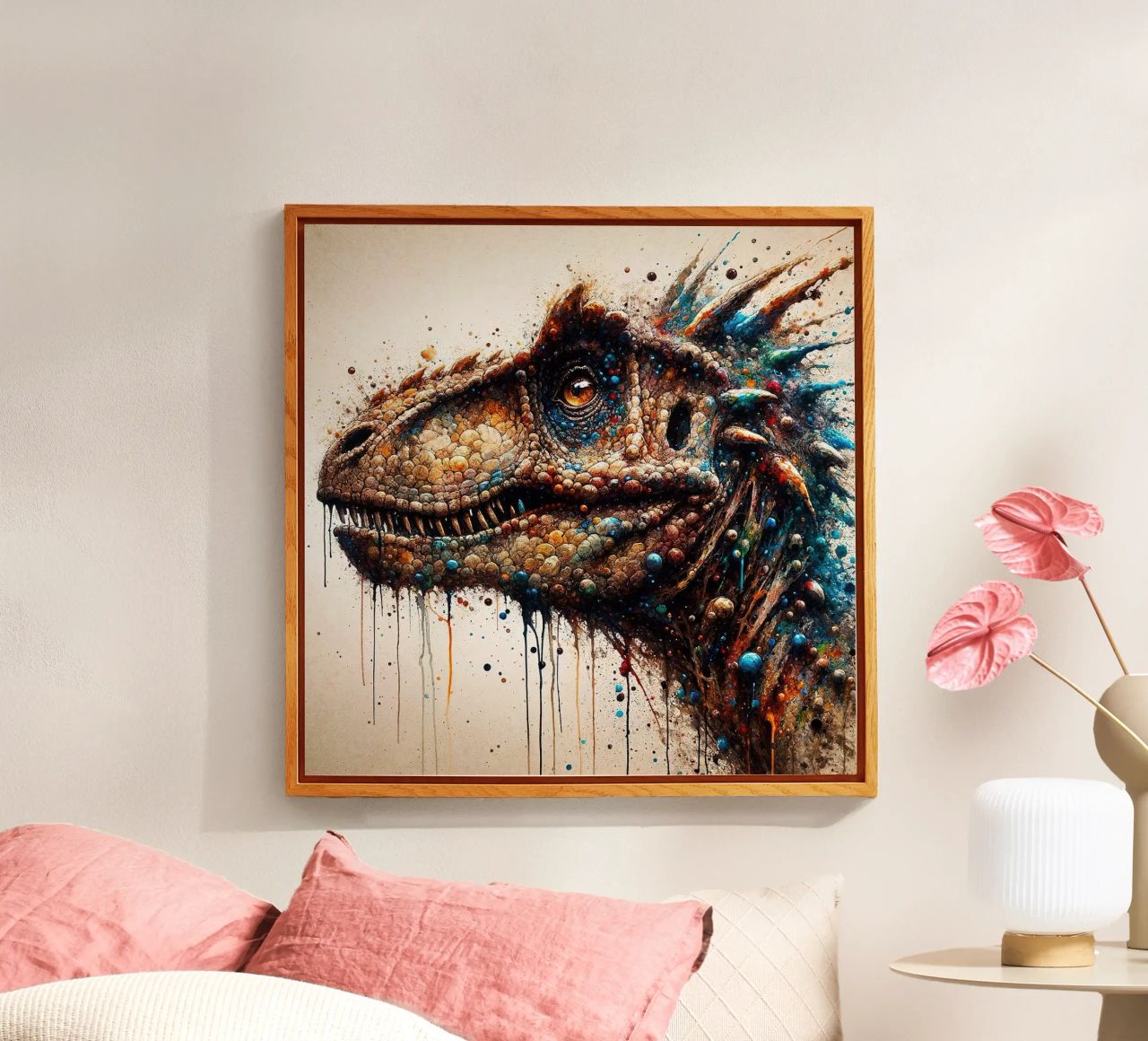 Dinosaurio poderoso metacrilato de Chromatic Fusion Studio